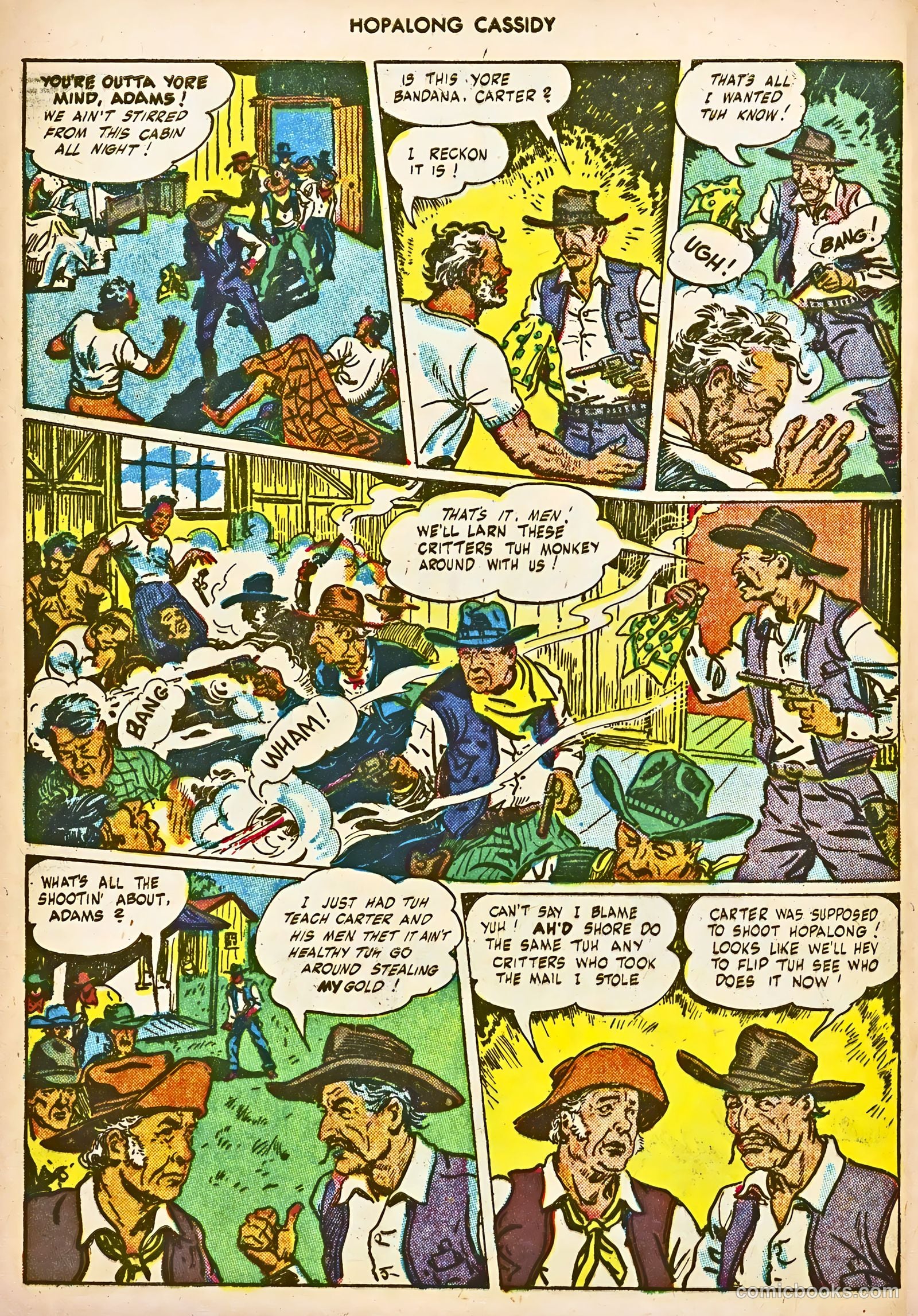 Hopalong Cassidy #5 (1947) — page 44 of 52