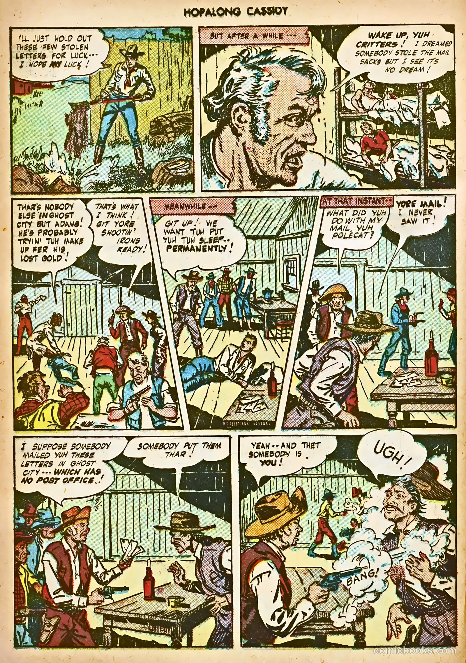 Hopalong Cassidy #5 (1947) — page 46 of 52