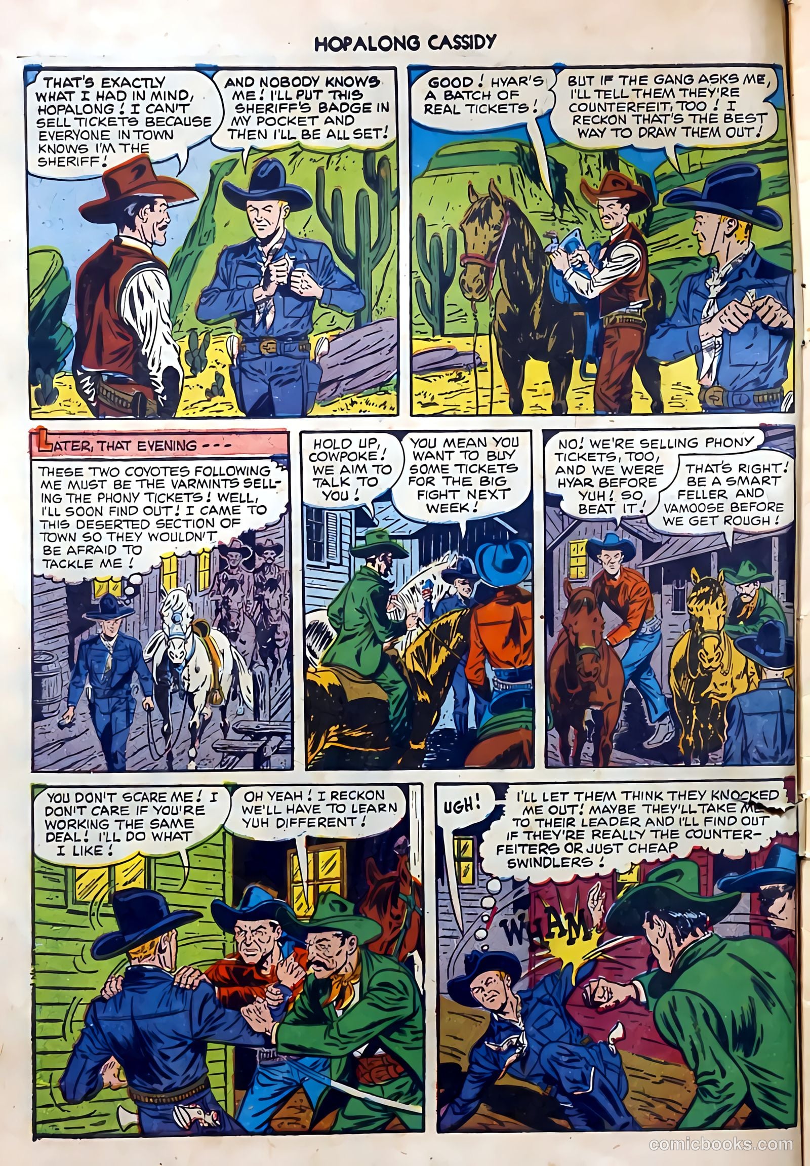 Hopalong Cassidy #50 (1950) — page 6 of 52