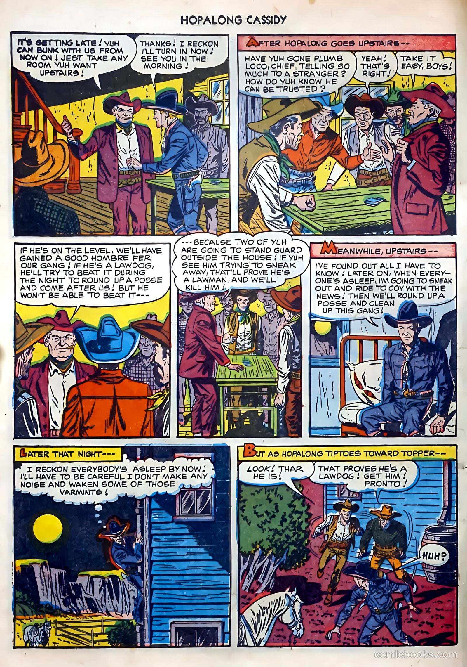 Hopalong Cassidy #50 (1950) — page 8 of 52