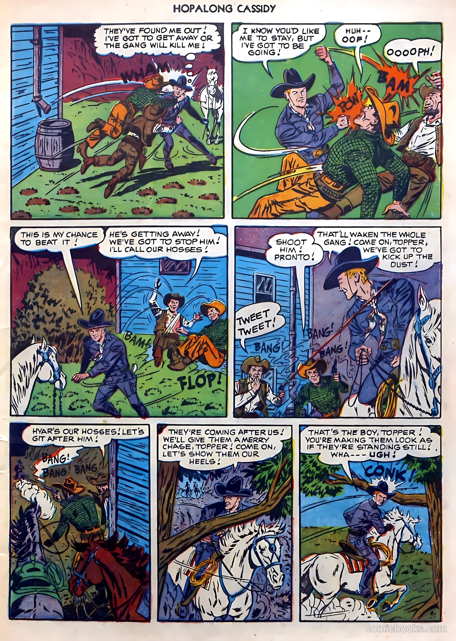 Hopalong Cassidy #50 (1950) — page 9 of 52