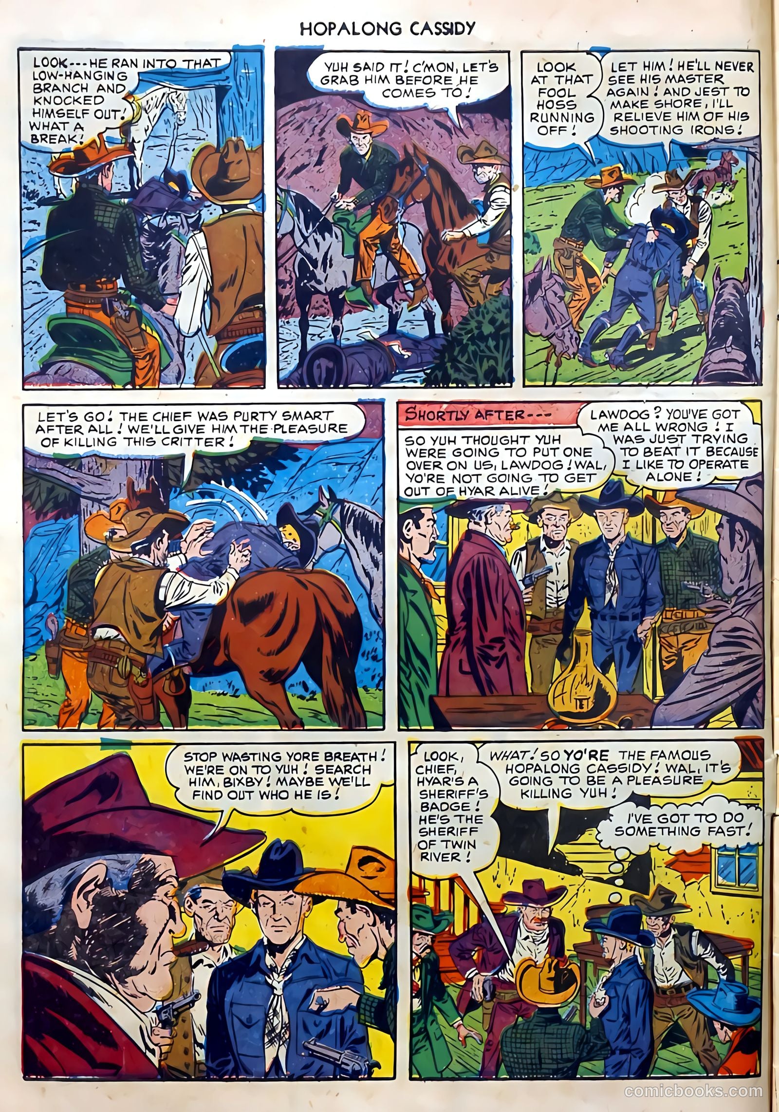 Hopalong Cassidy #50 (1950) — page 10 of 52