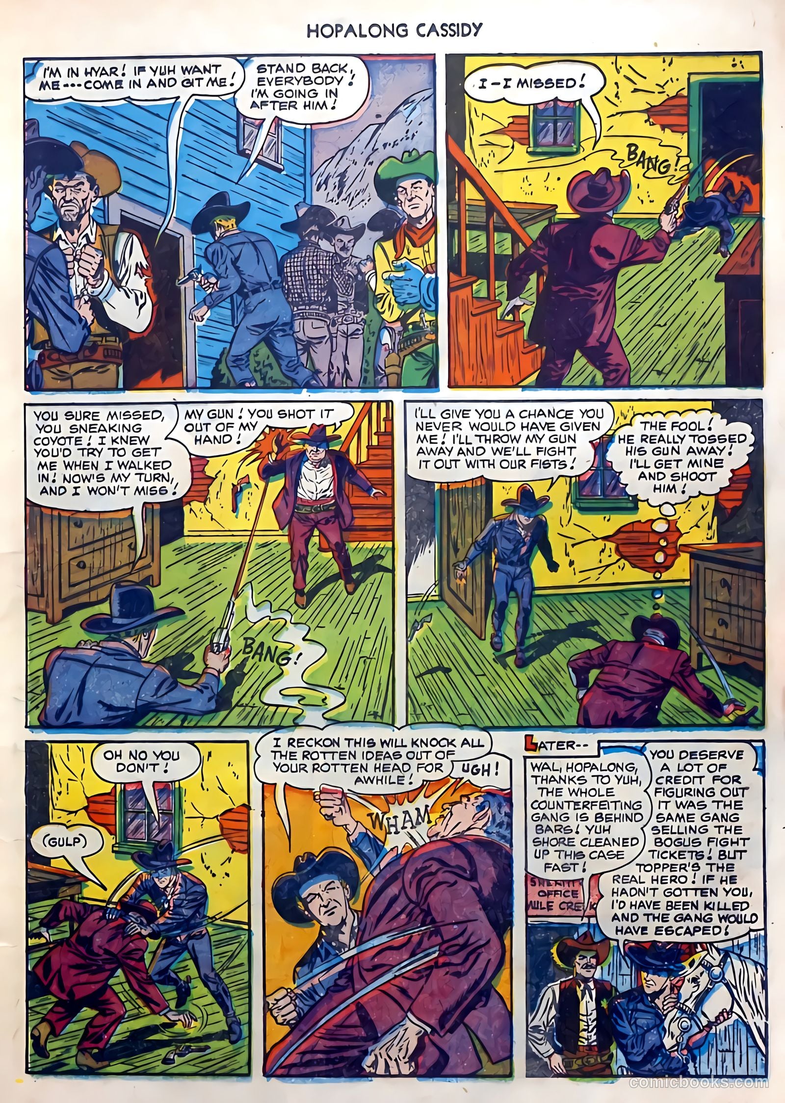 Hopalong Cassidy #50 (1950) — page 13 of 52