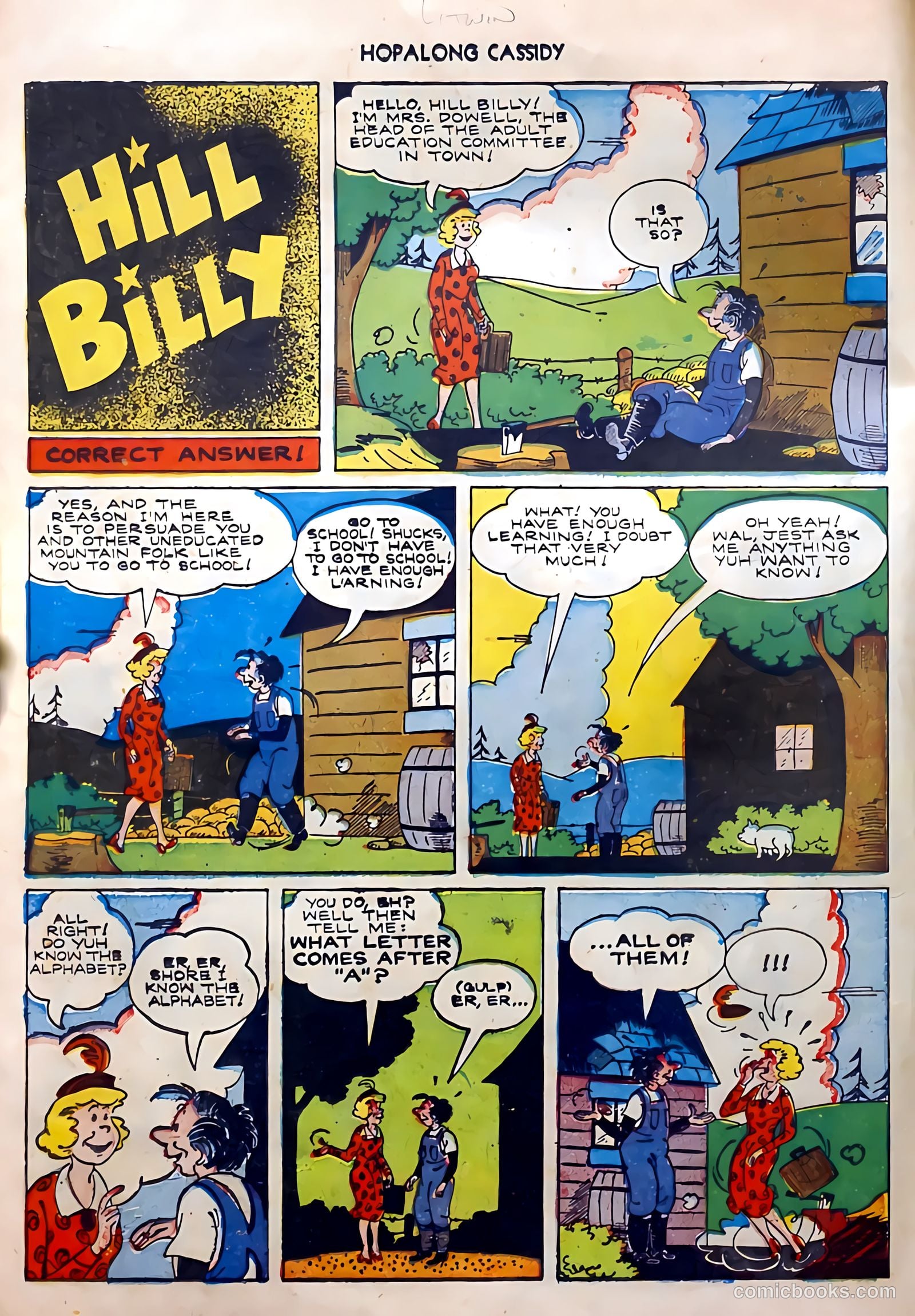 Hopalong Cassidy #50 (1950) — page 14 of 52
