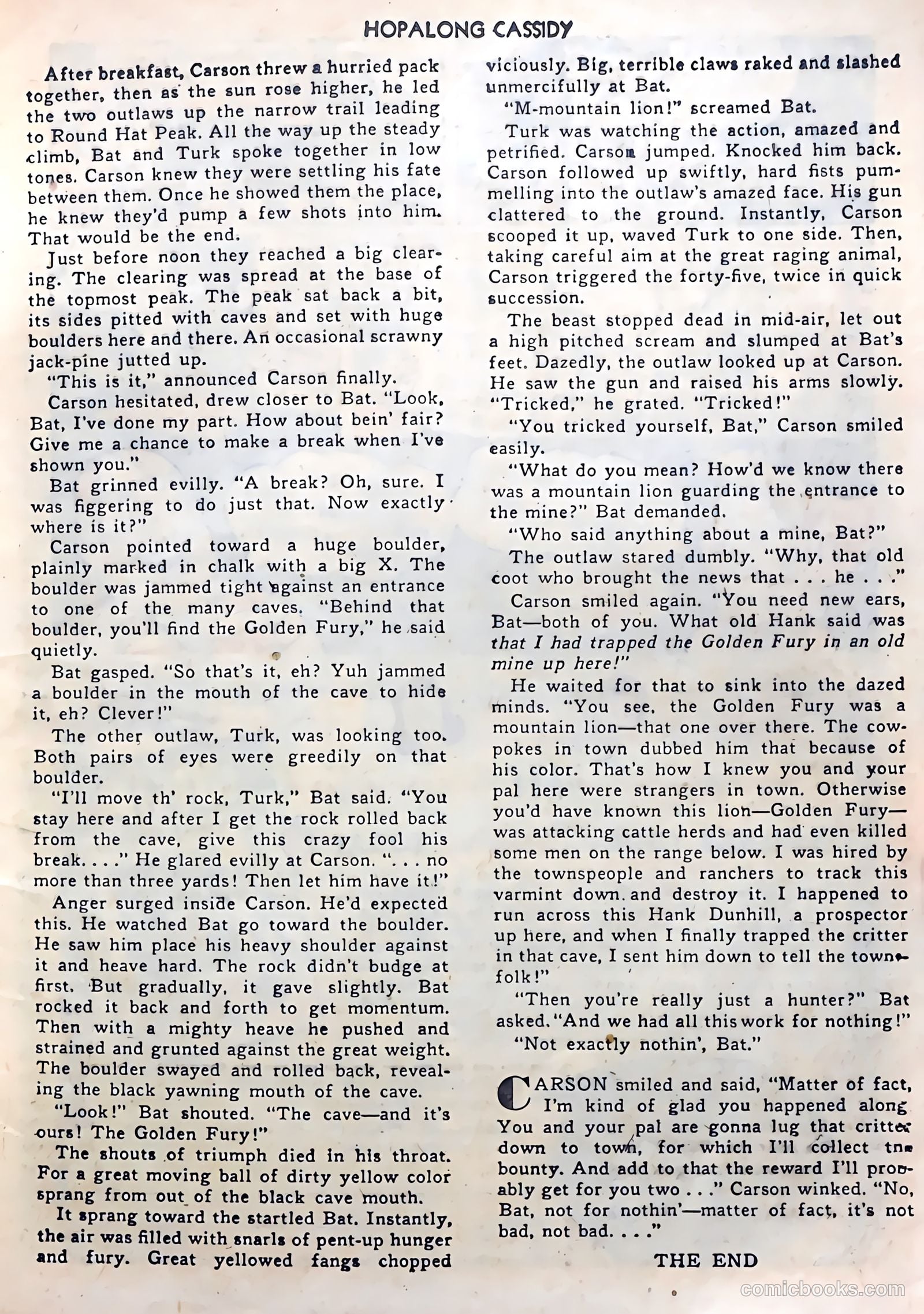 Hopalong Cassidy #50 (1950) — page 17 of 52