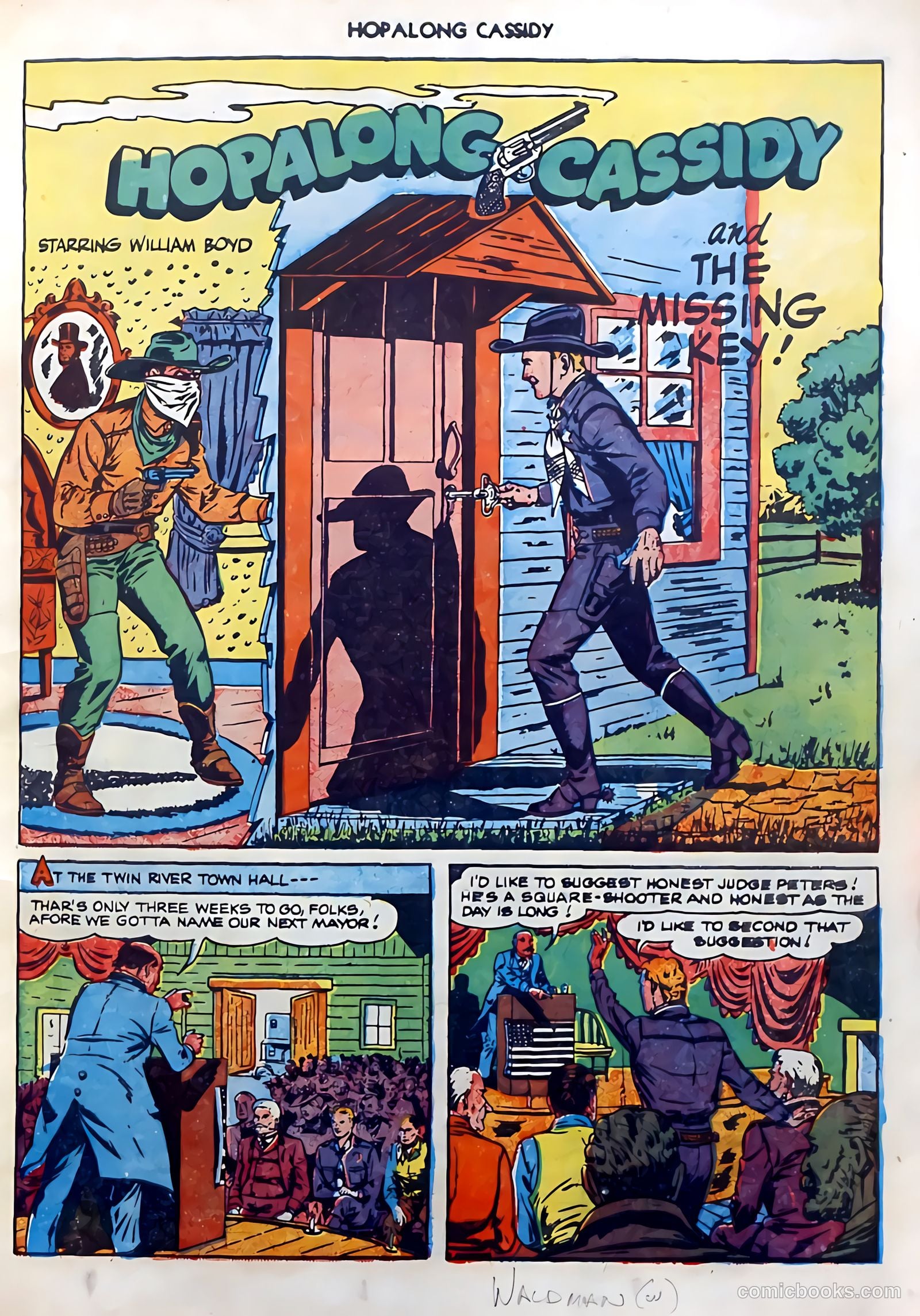 Hopalong Cassidy #50 (1950) — page 19 of 52