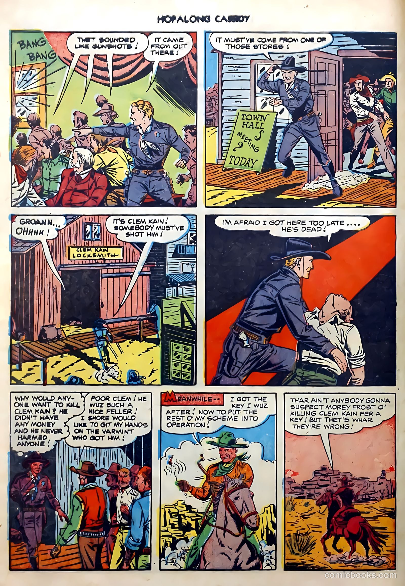 Hopalong Cassidy #50 (1950) — page 20 of 52