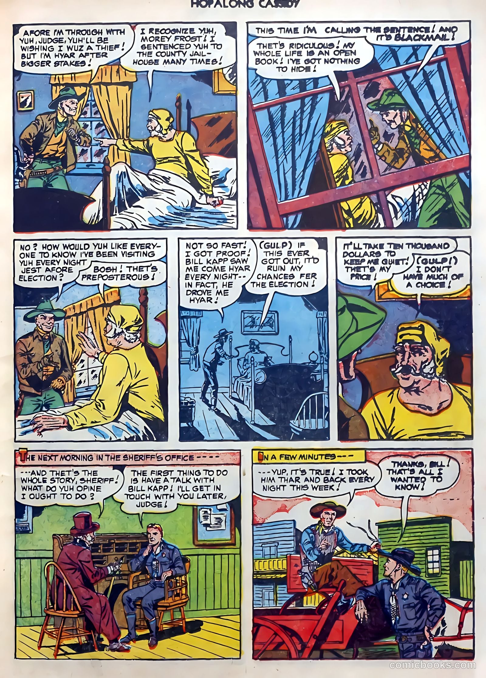 Hopalong Cassidy #50 (1950) — page 23 of 52