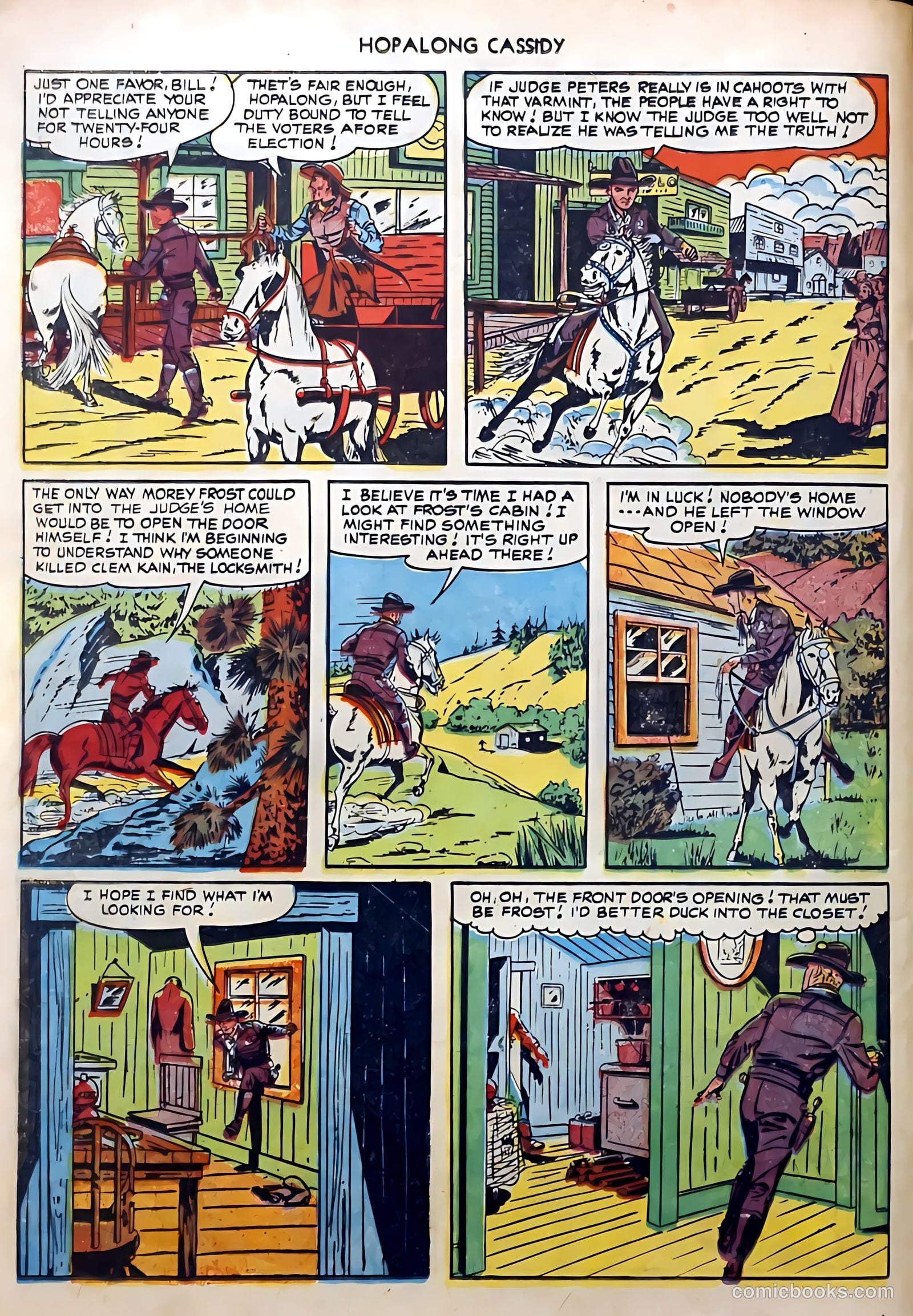 Hopalong Cassidy #50 (1950) — page 24 of 52