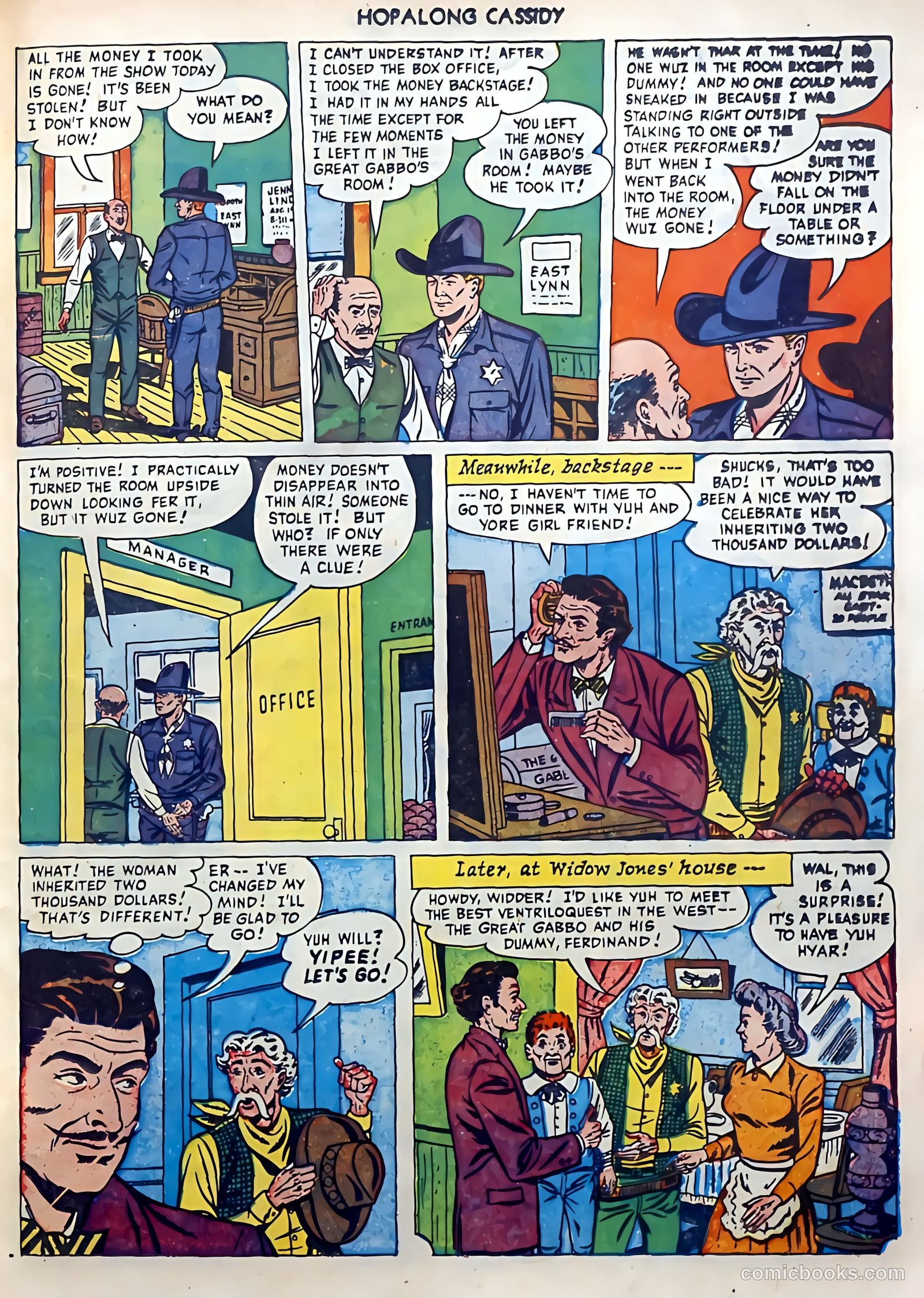 Hopalong Cassidy #50 (1950) — page 27 of 52