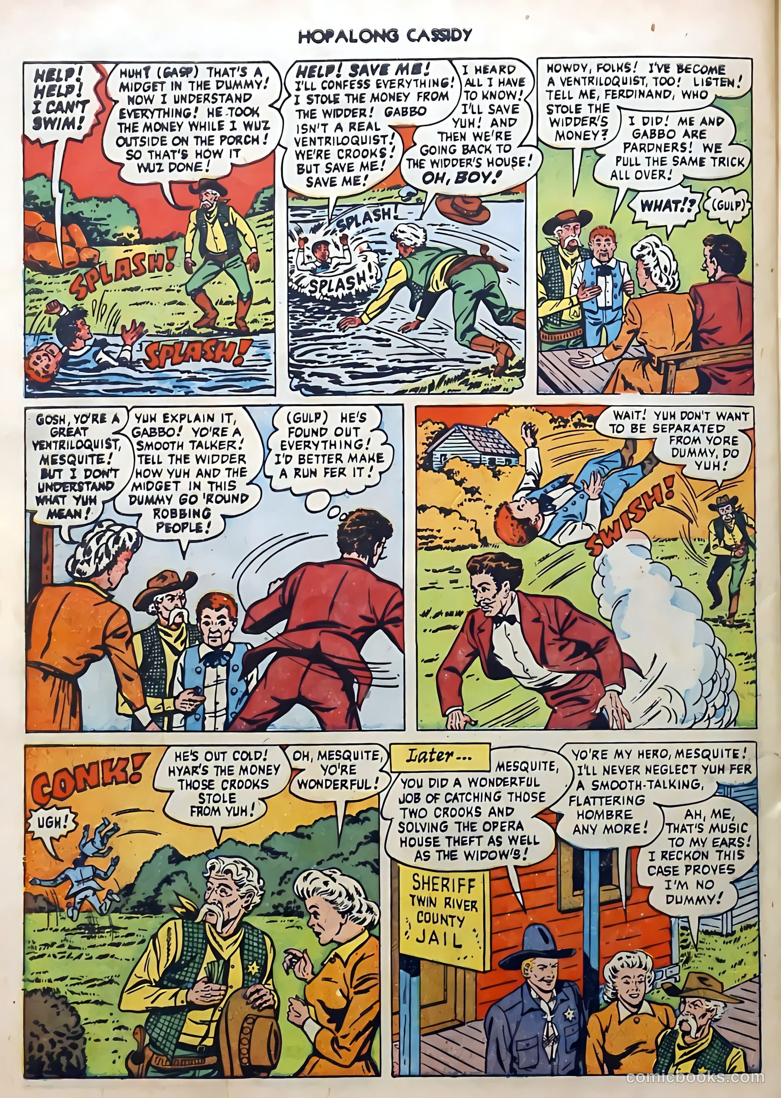 Hopalong Cassidy #50 (1950) — page 32 of 52