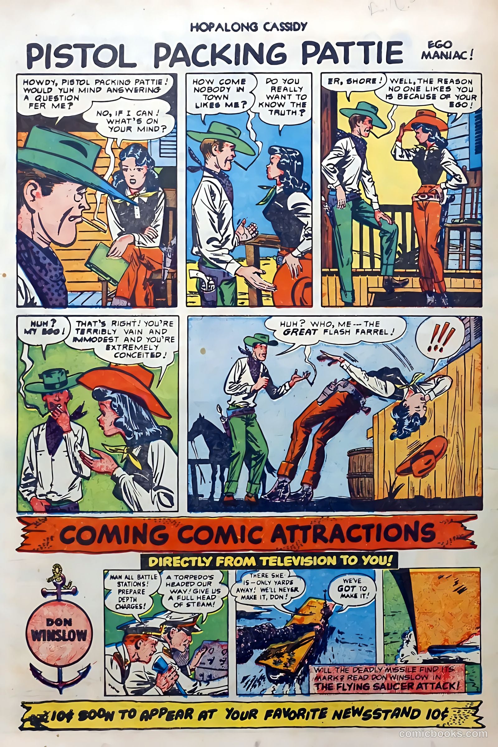 Hopalong Cassidy #50 (1950) — page 34 of 52