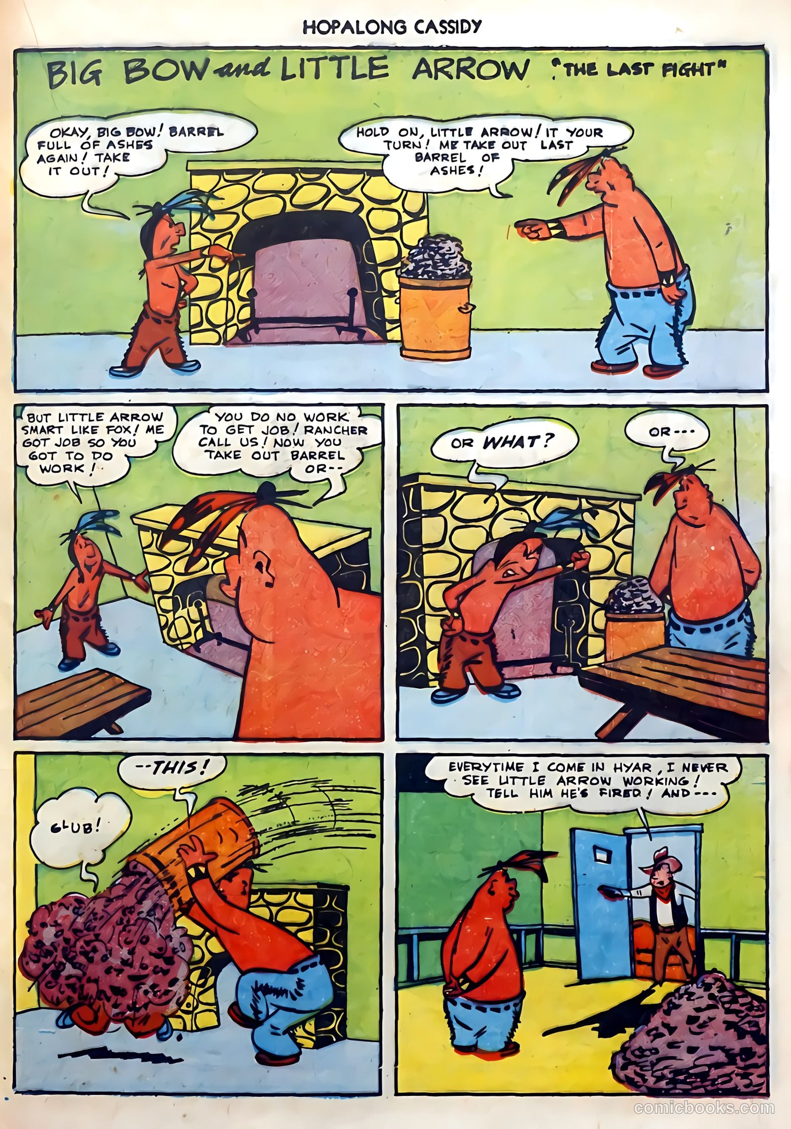 Hopalong Cassidy #50 (1950) — page 37 of 52