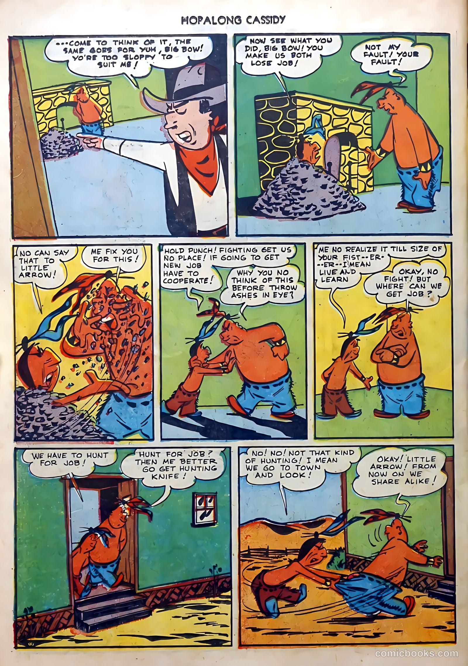 Hopalong Cassidy #50 (1950) — page 38 of 52