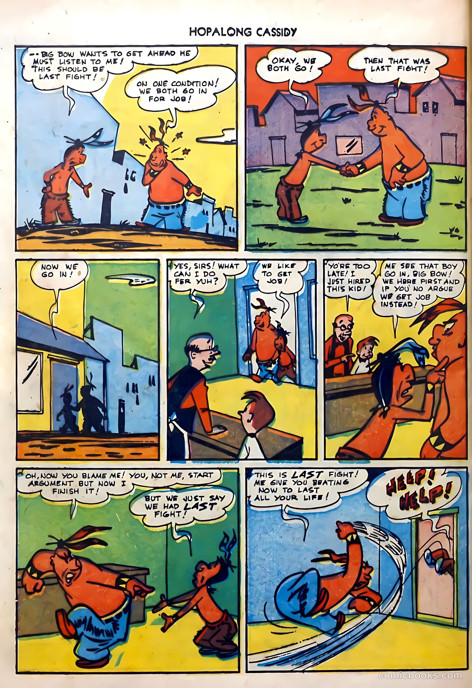 Hopalong Cassidy #50 (1950) — page 40 of 52