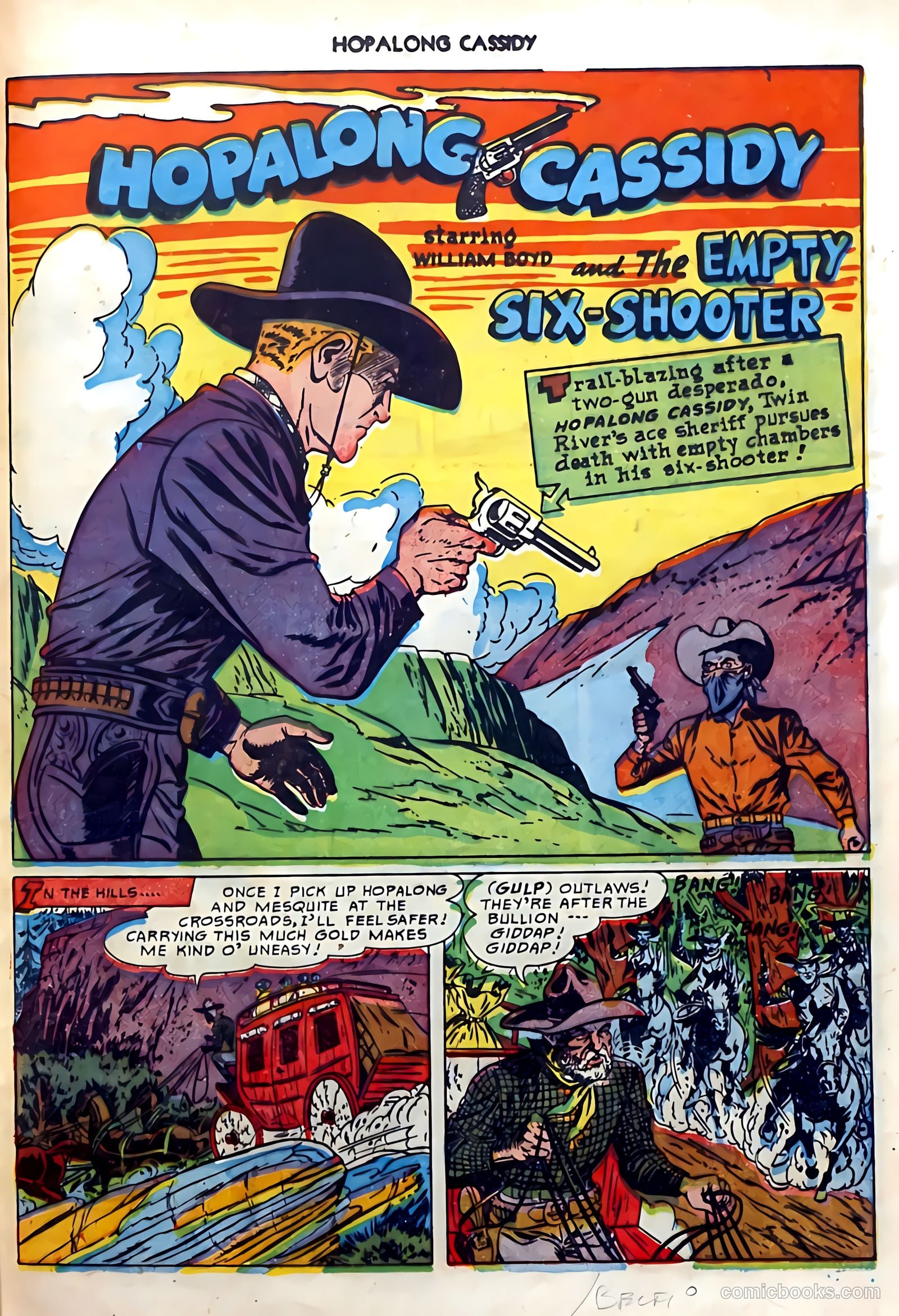 Hopalong Cassidy #50 (1950) — page 41 of 52