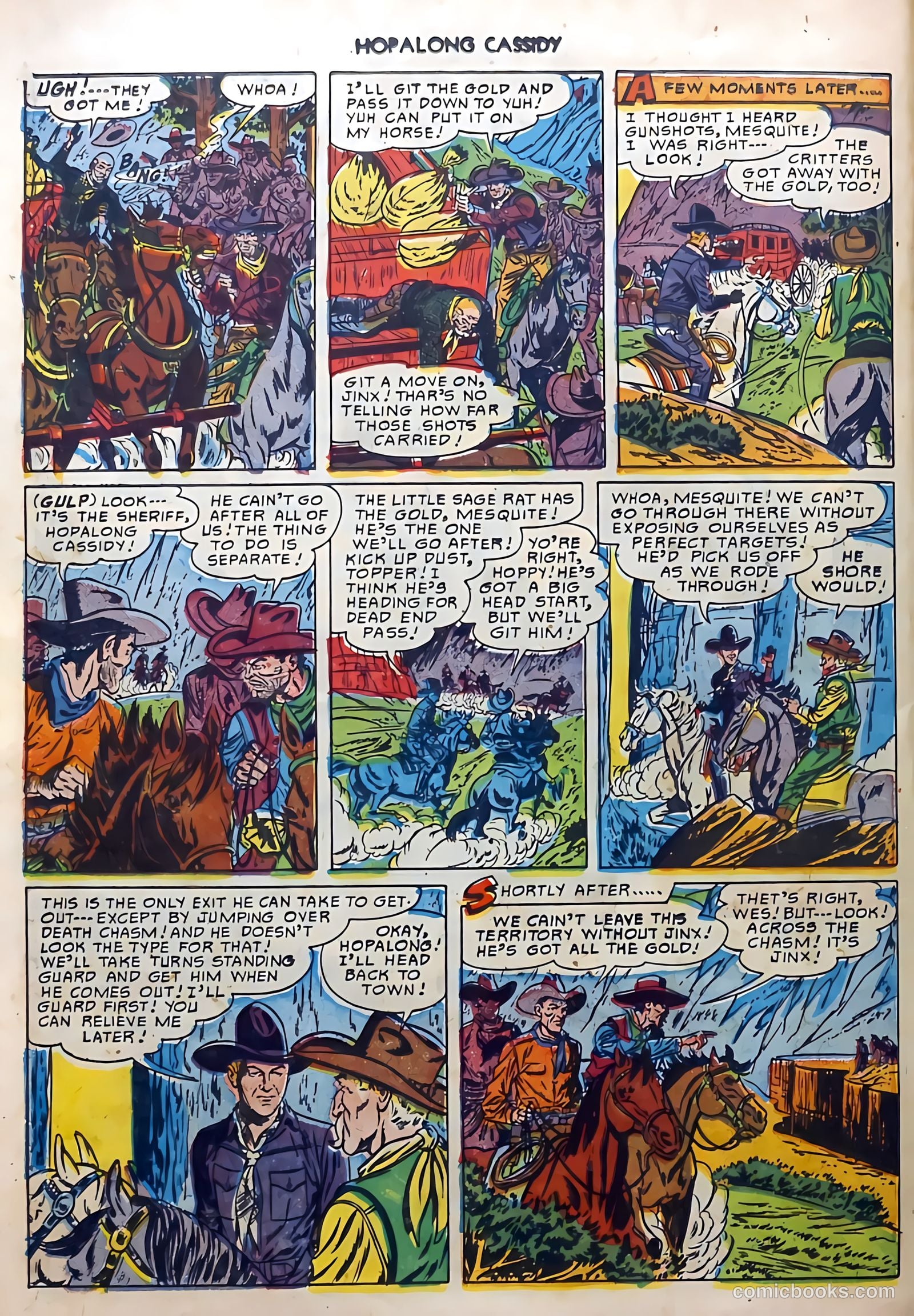 Hopalong Cassidy #50 (1950) — page 42 of 52