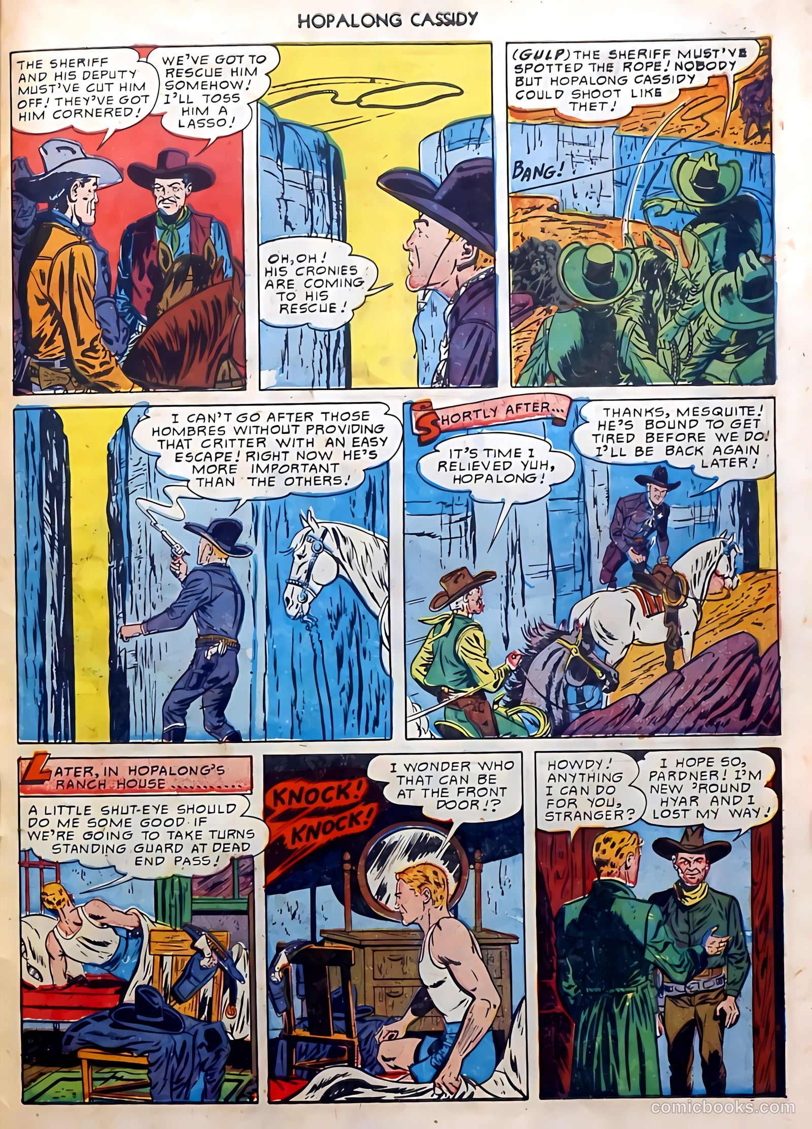 Hopalong Cassidy #50 (1950) — page 43 of 52