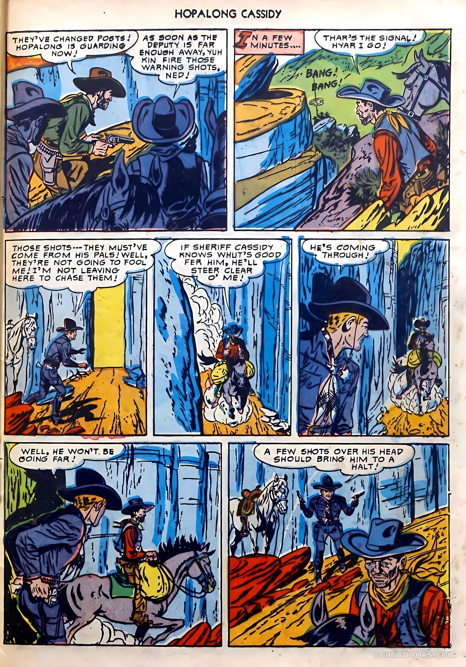 Hopalong Cassidy #50 (1950) — page 45 of 52