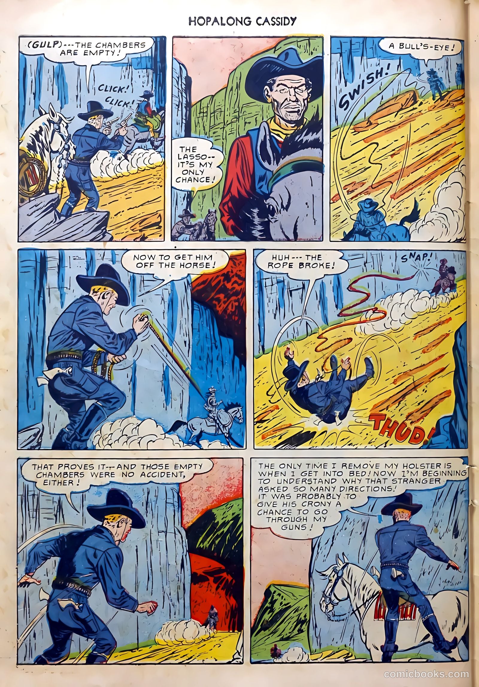 Hopalong Cassidy #50 (1950) — page 46 of 52