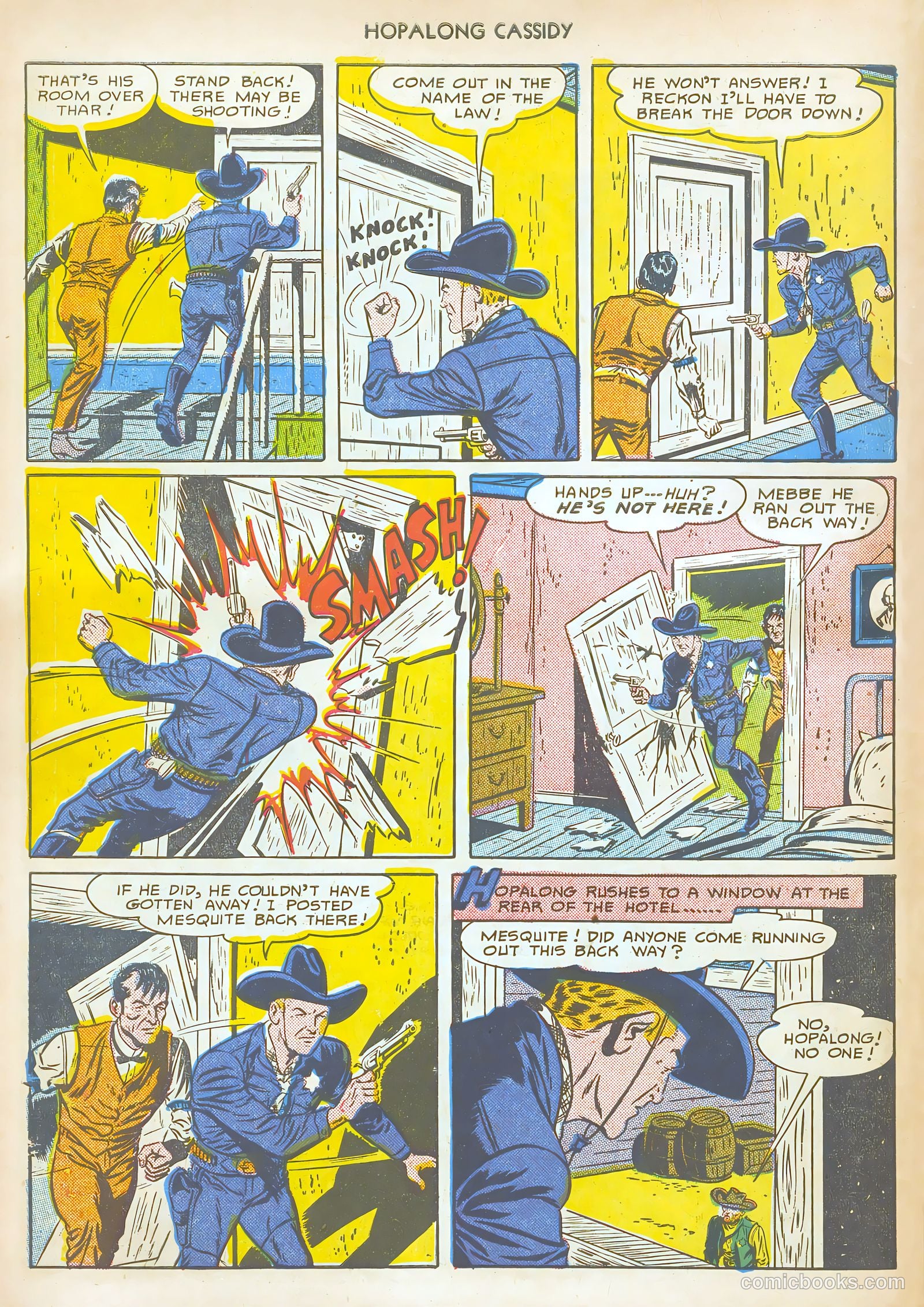 Hopalong Cassidy #51 (1951) — page 6 of 52