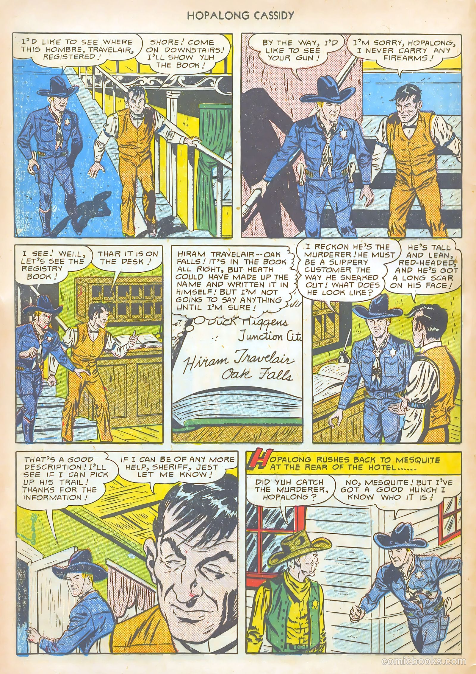 Hopalong Cassidy #51 (1951) — page 8 of 52