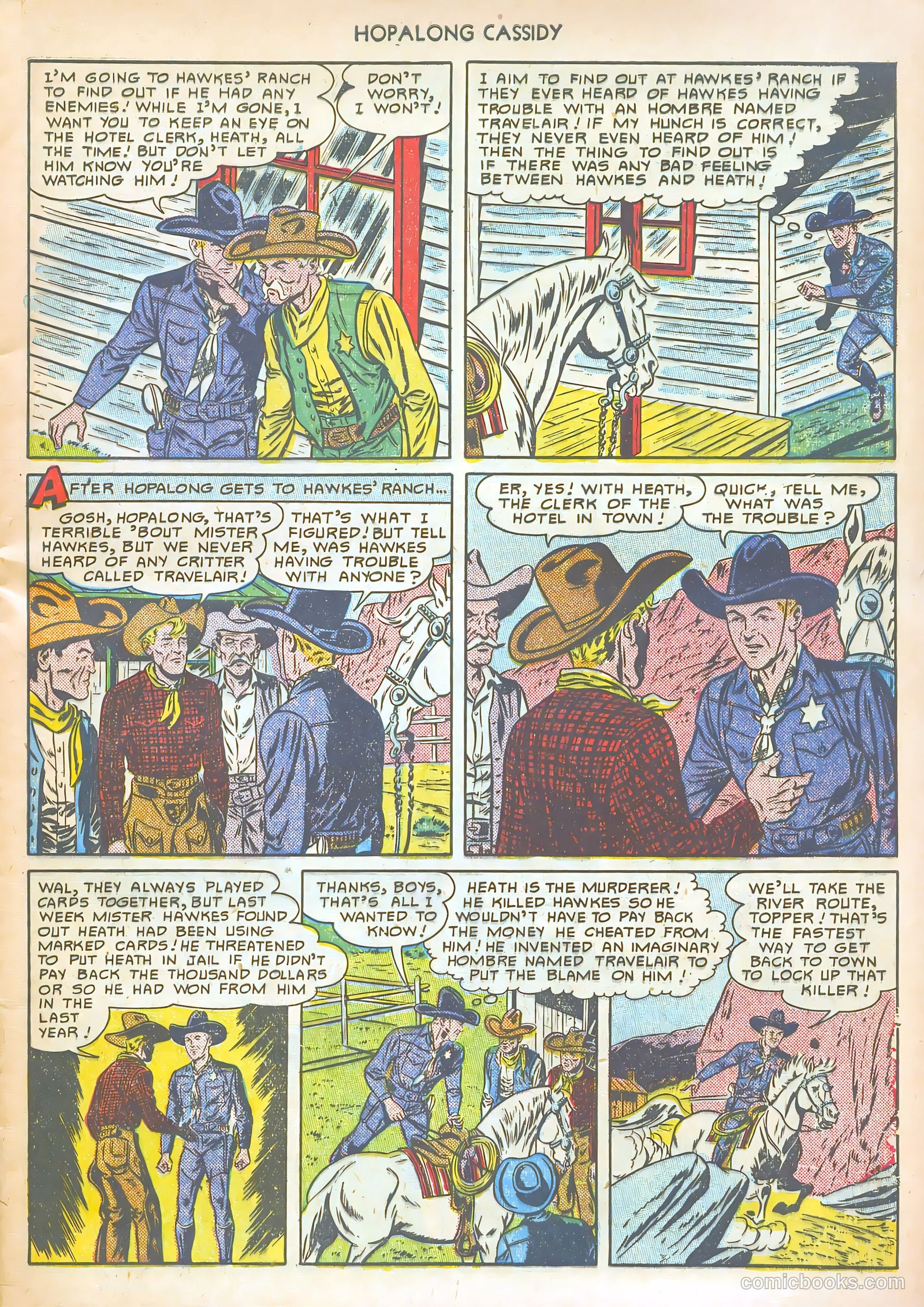 Hopalong Cassidy #51 (1951) — page 9 of 52