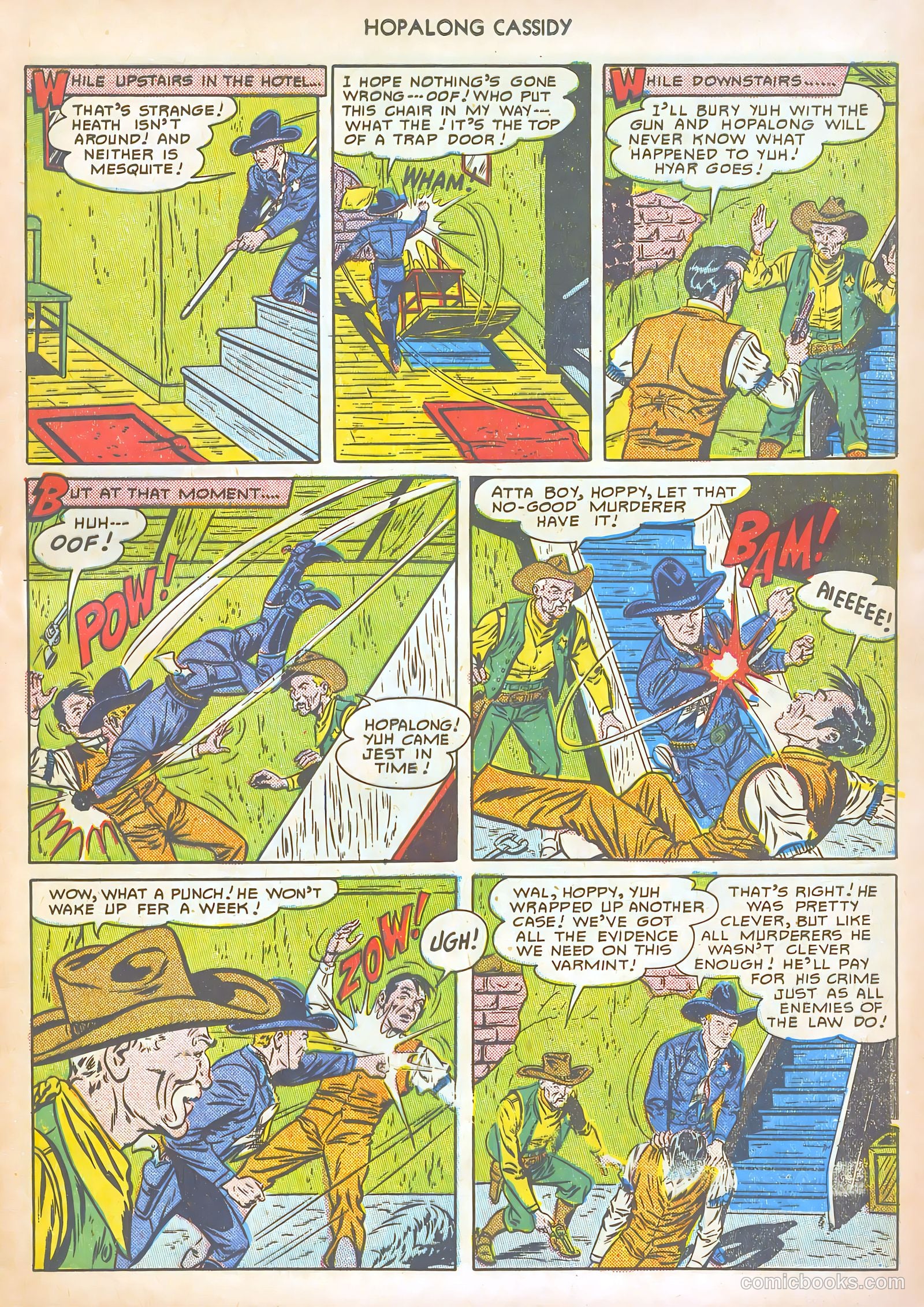 Hopalong Cassidy #51 (1951) — page 13 of 52