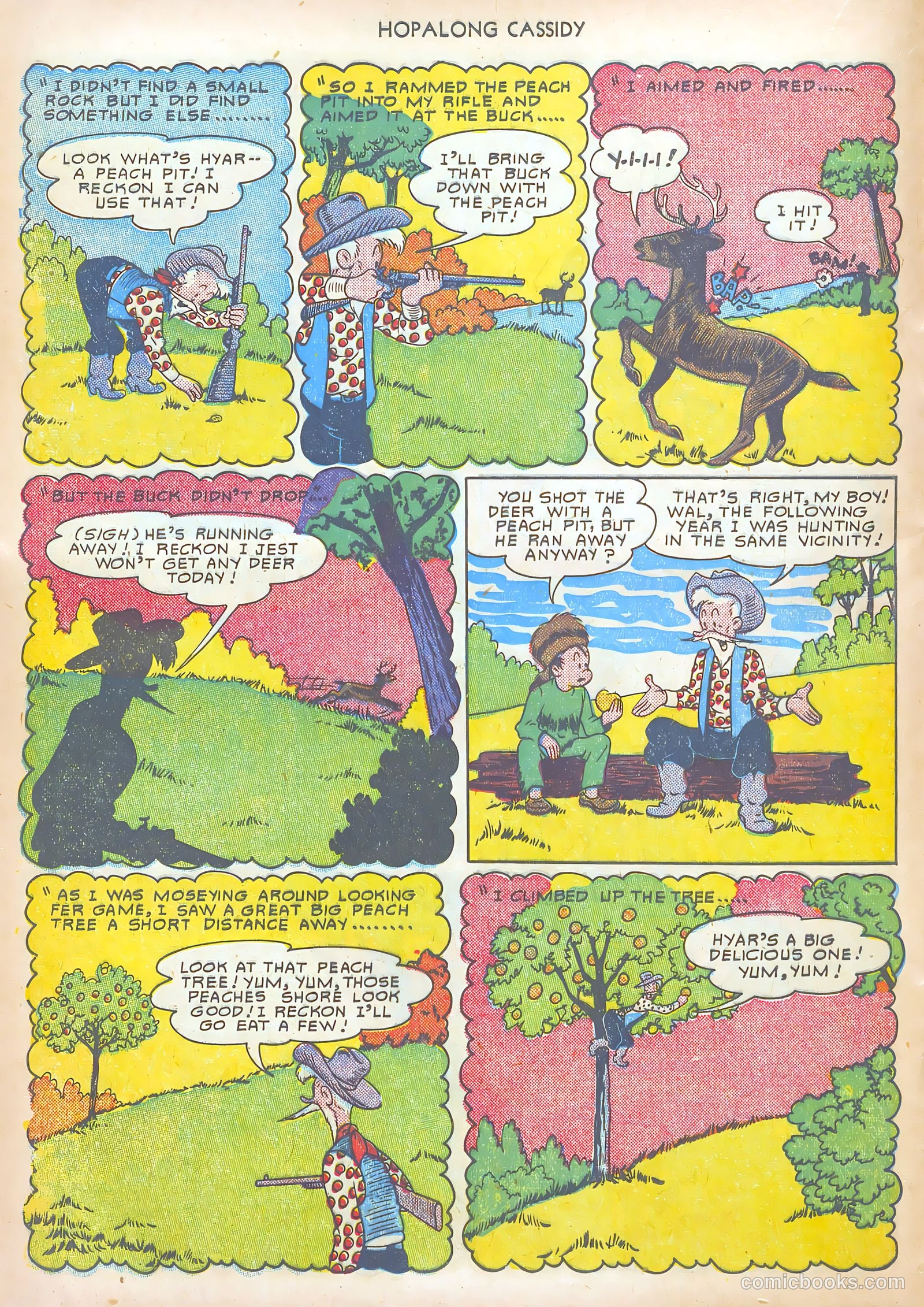 Hopalong Cassidy #51 (1951) — page 16 of 52