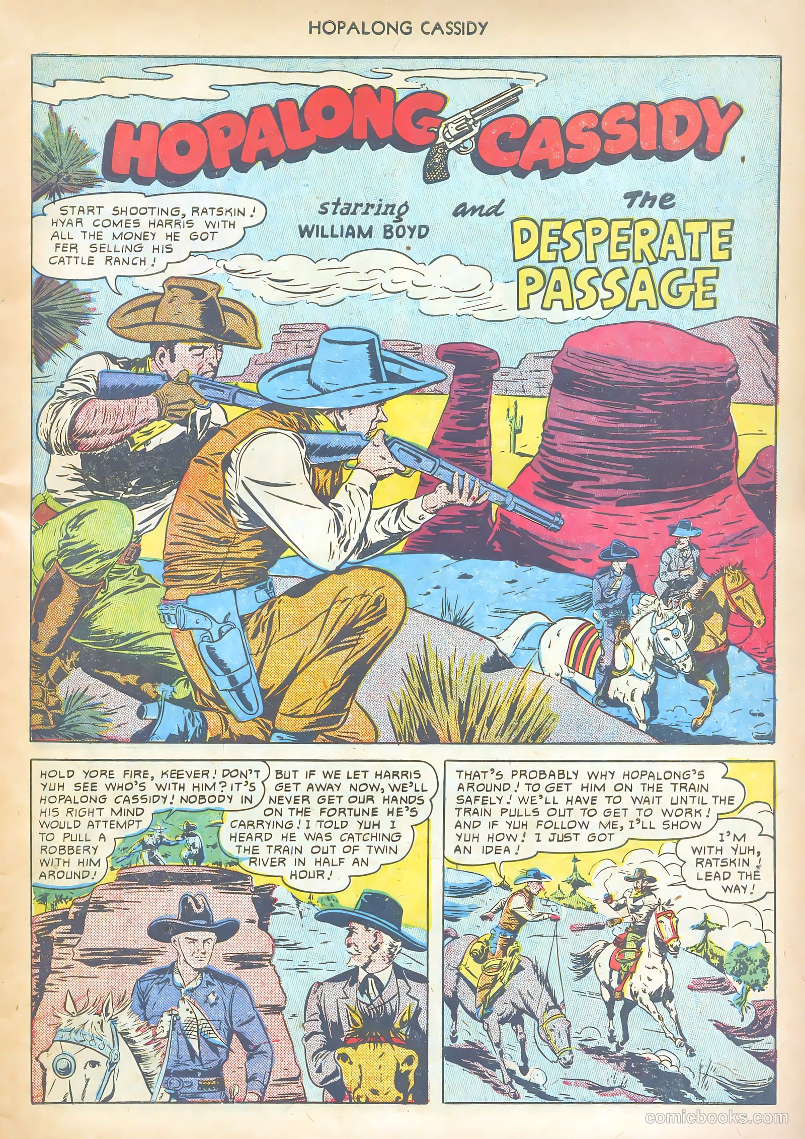 Hopalong Cassidy #51 (1951) — page 19 of 52