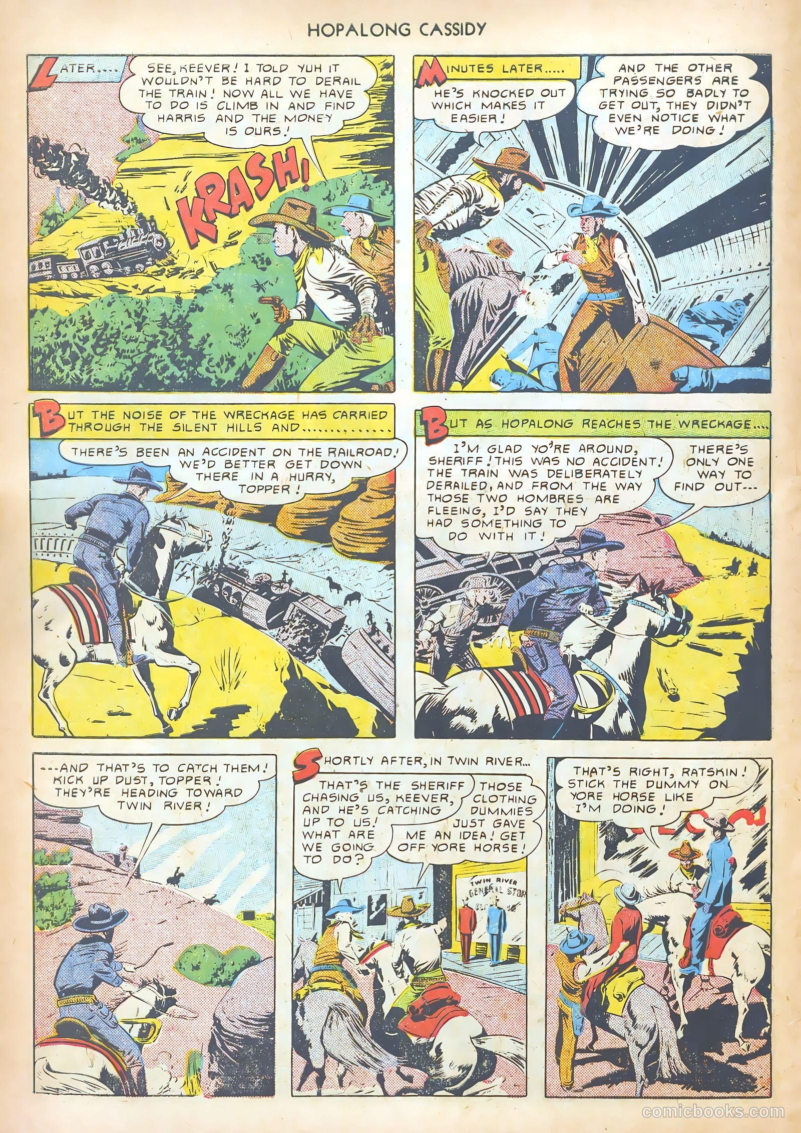 Hopalong Cassidy #51 (1951) — page 20 of 52