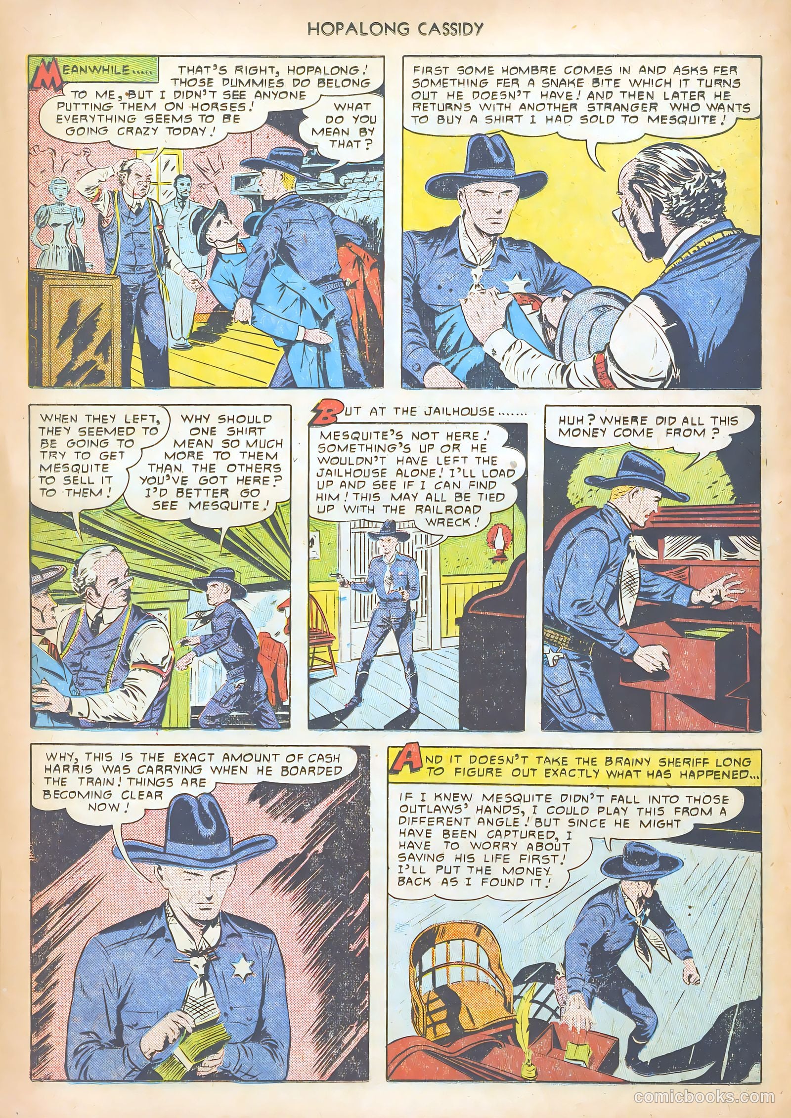 Hopalong Cassidy #51 (1951) — page 24 of 52