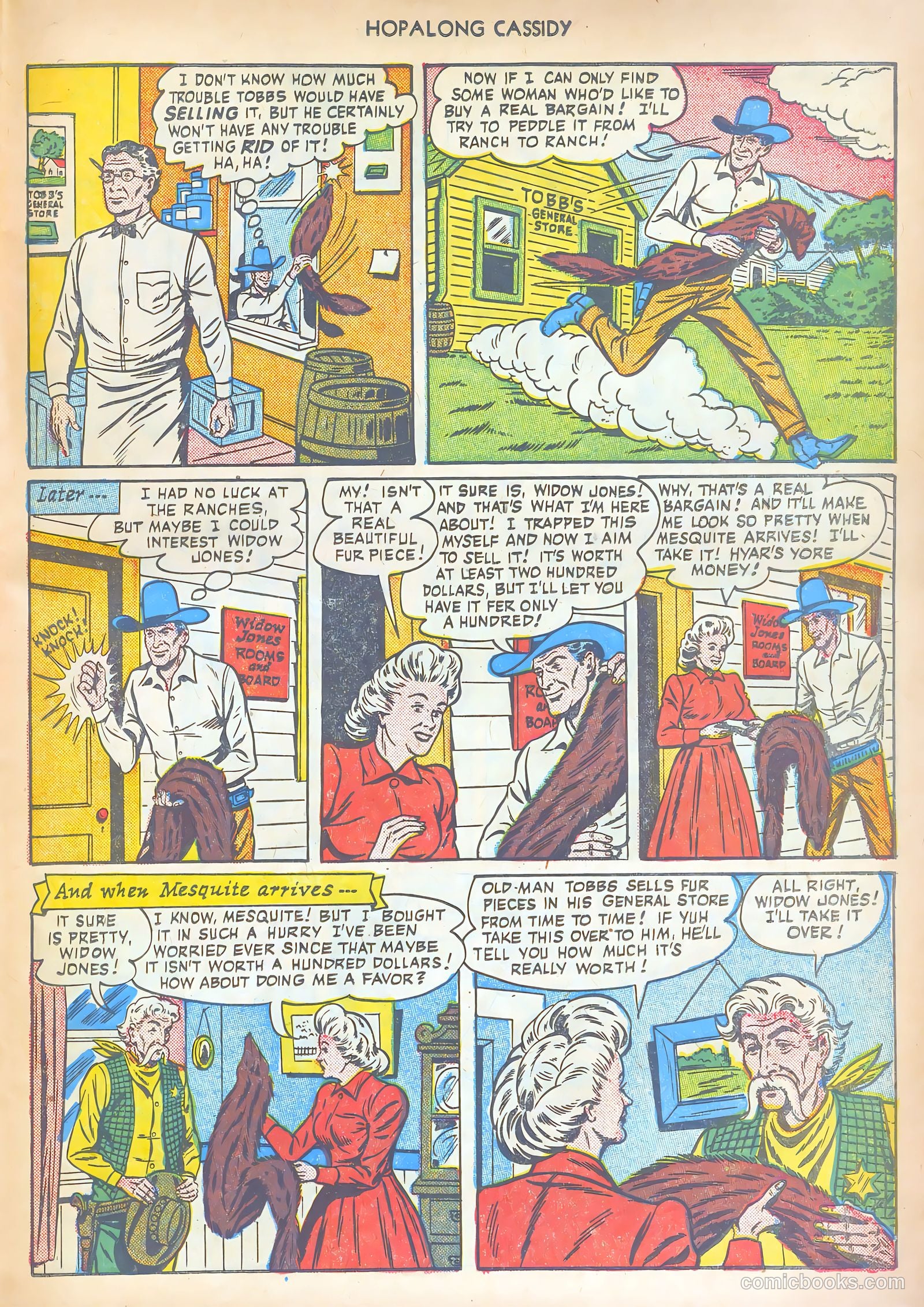 Hopalong Cassidy #51 (1951) — page 27 of 52