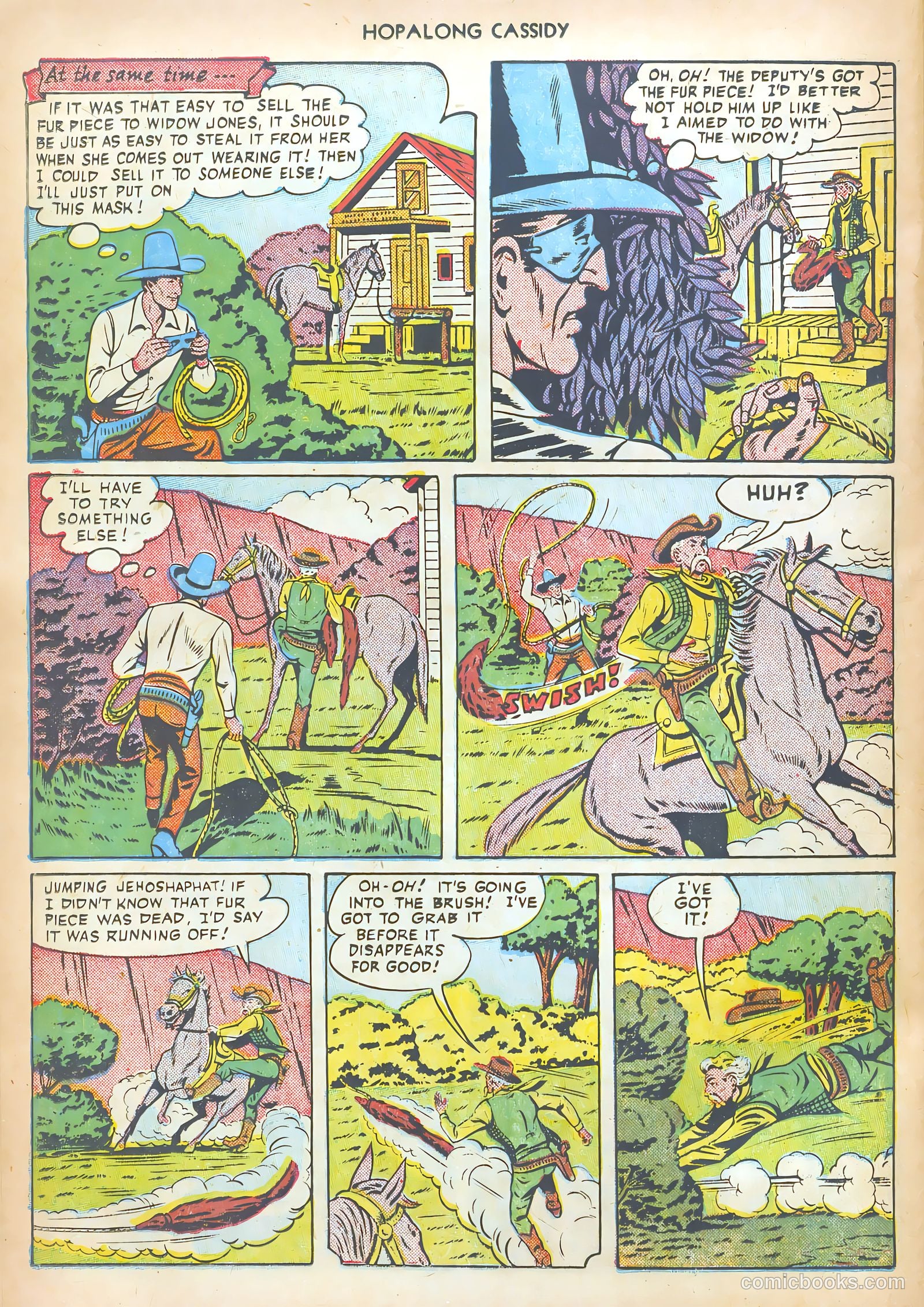 Hopalong Cassidy #51 (1951) — page 28 of 52