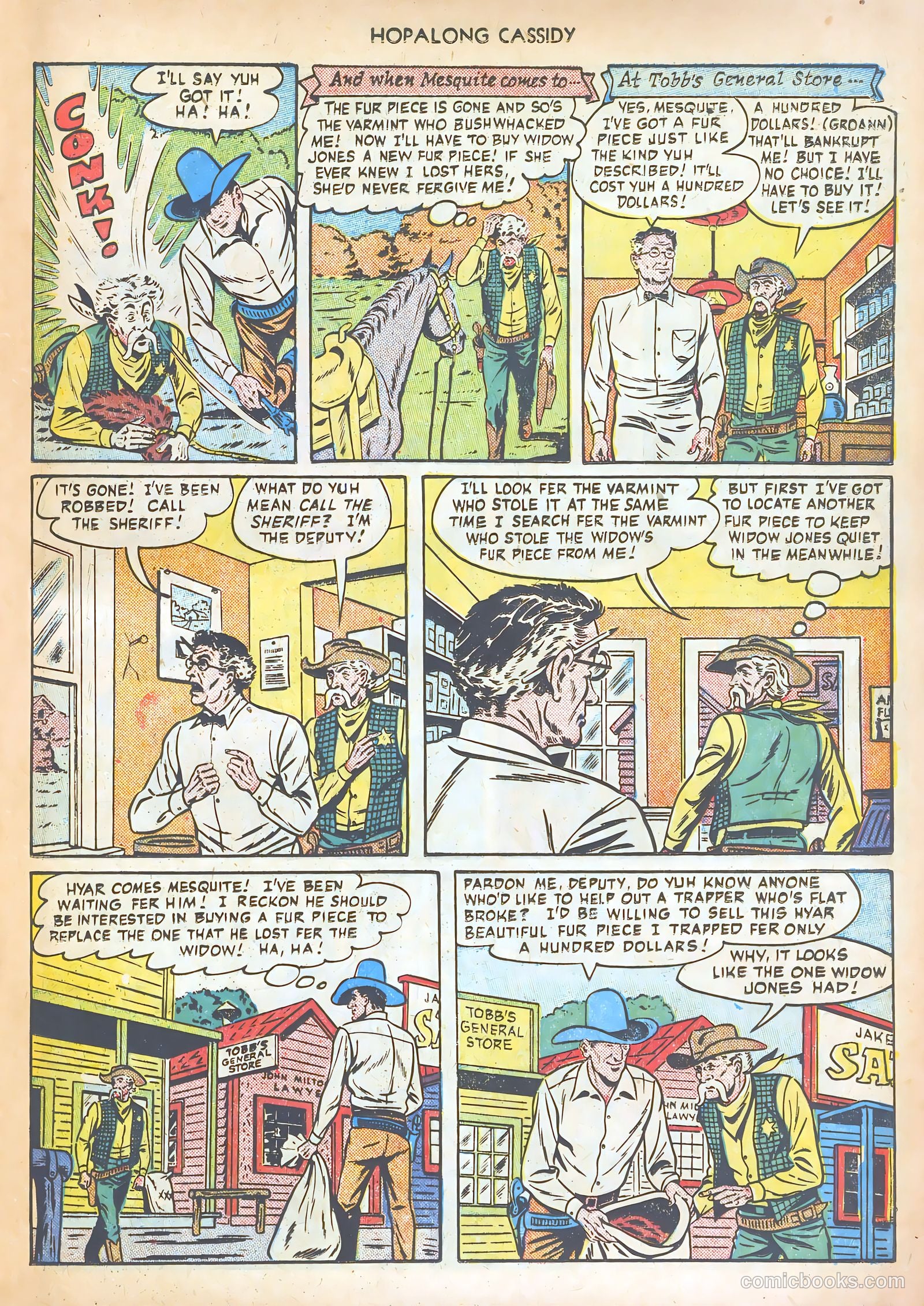Hopalong Cassidy #51 (1951) — page 29 of 52