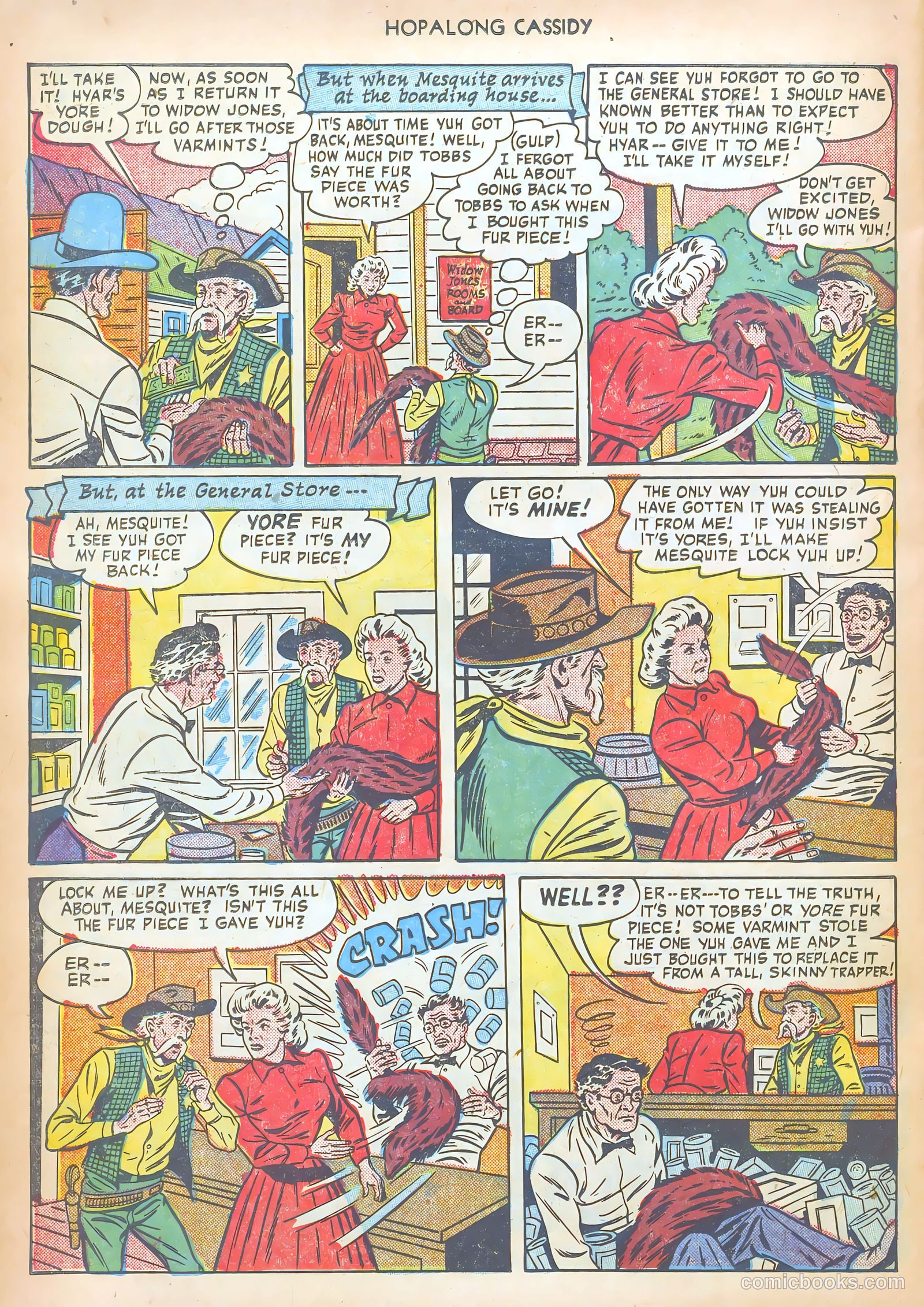 Hopalong Cassidy #51 (1951) — page 30 of 52
