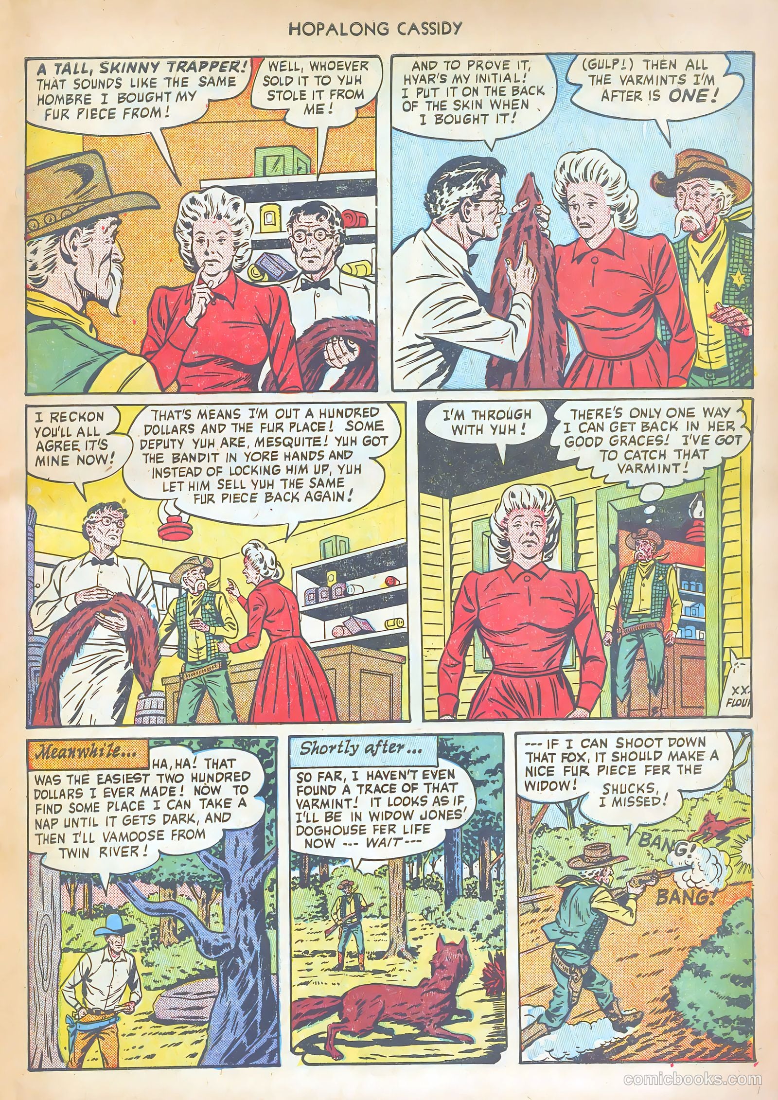 Hopalong Cassidy #51 (1951) — page 31 of 52