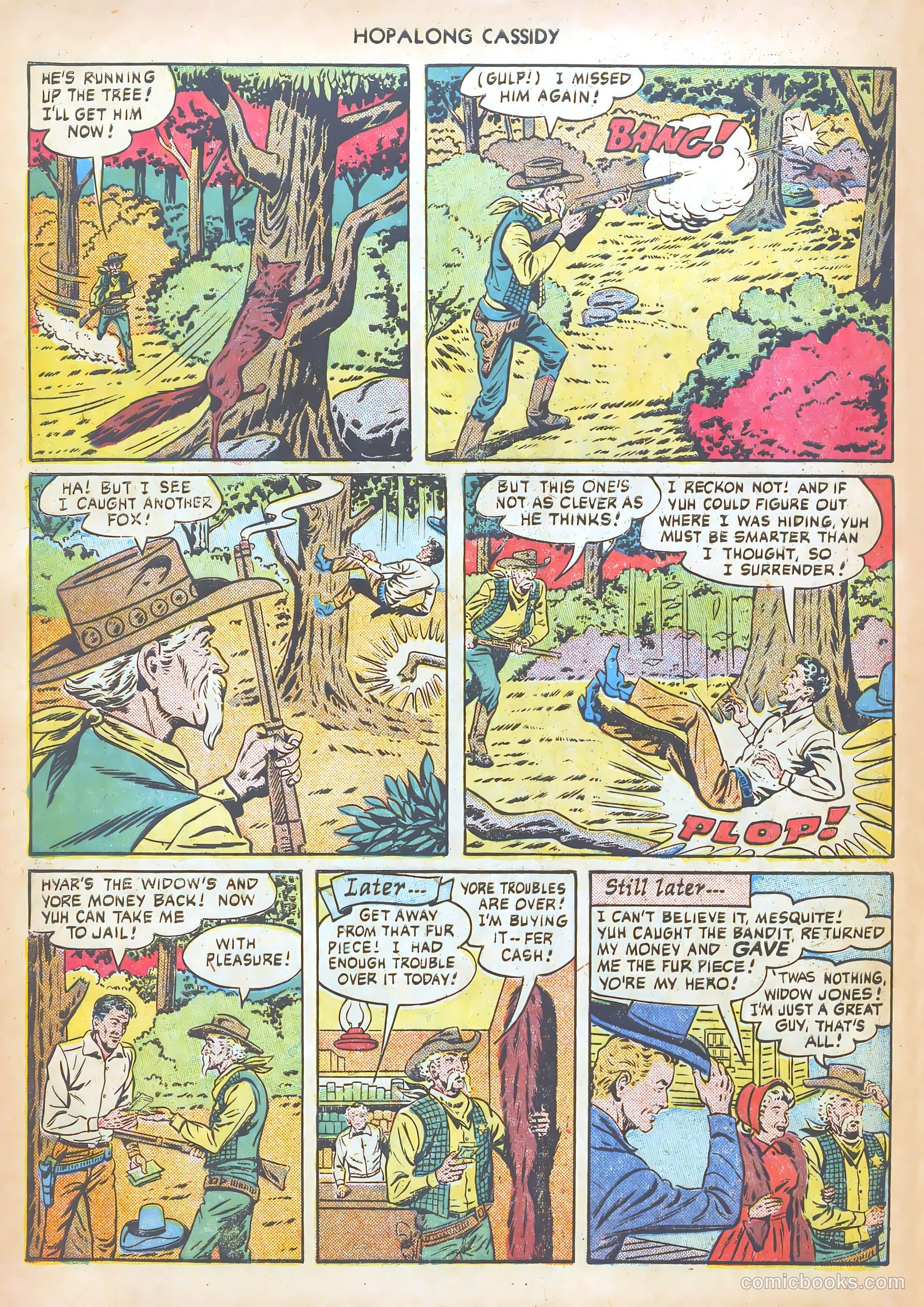 Hopalong Cassidy #51 (1951) — page 32 of 52