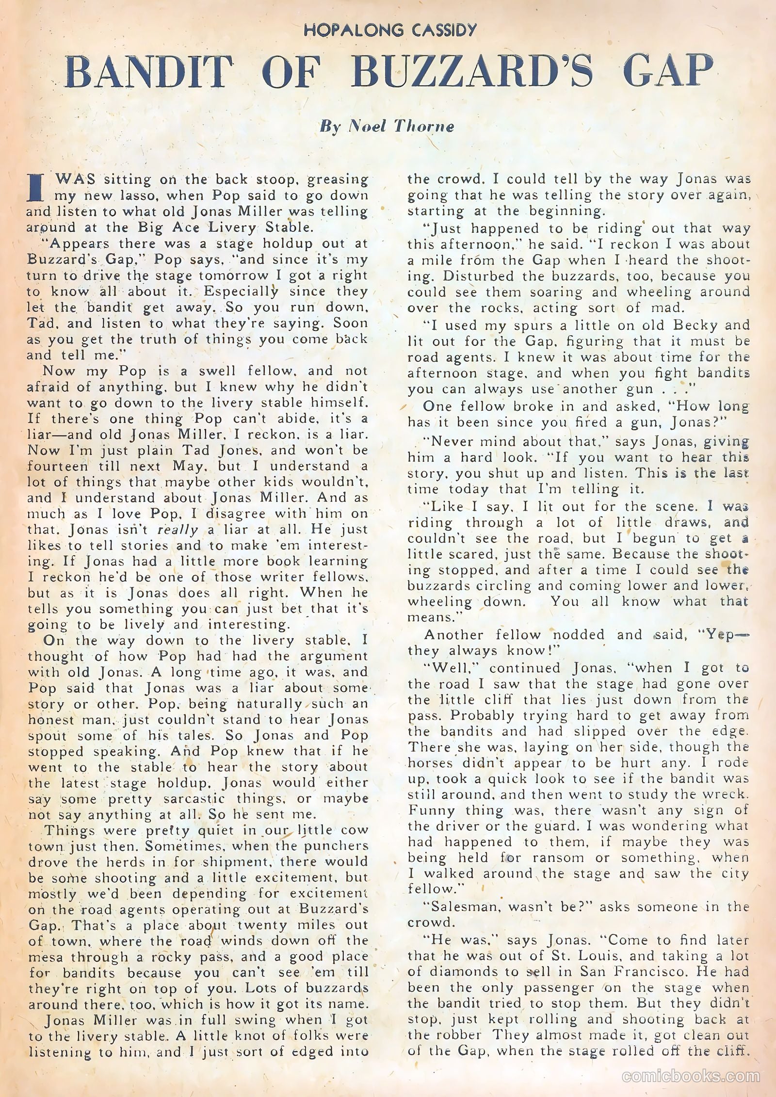 Hopalong Cassidy #51 (1951) — page 33 of 52