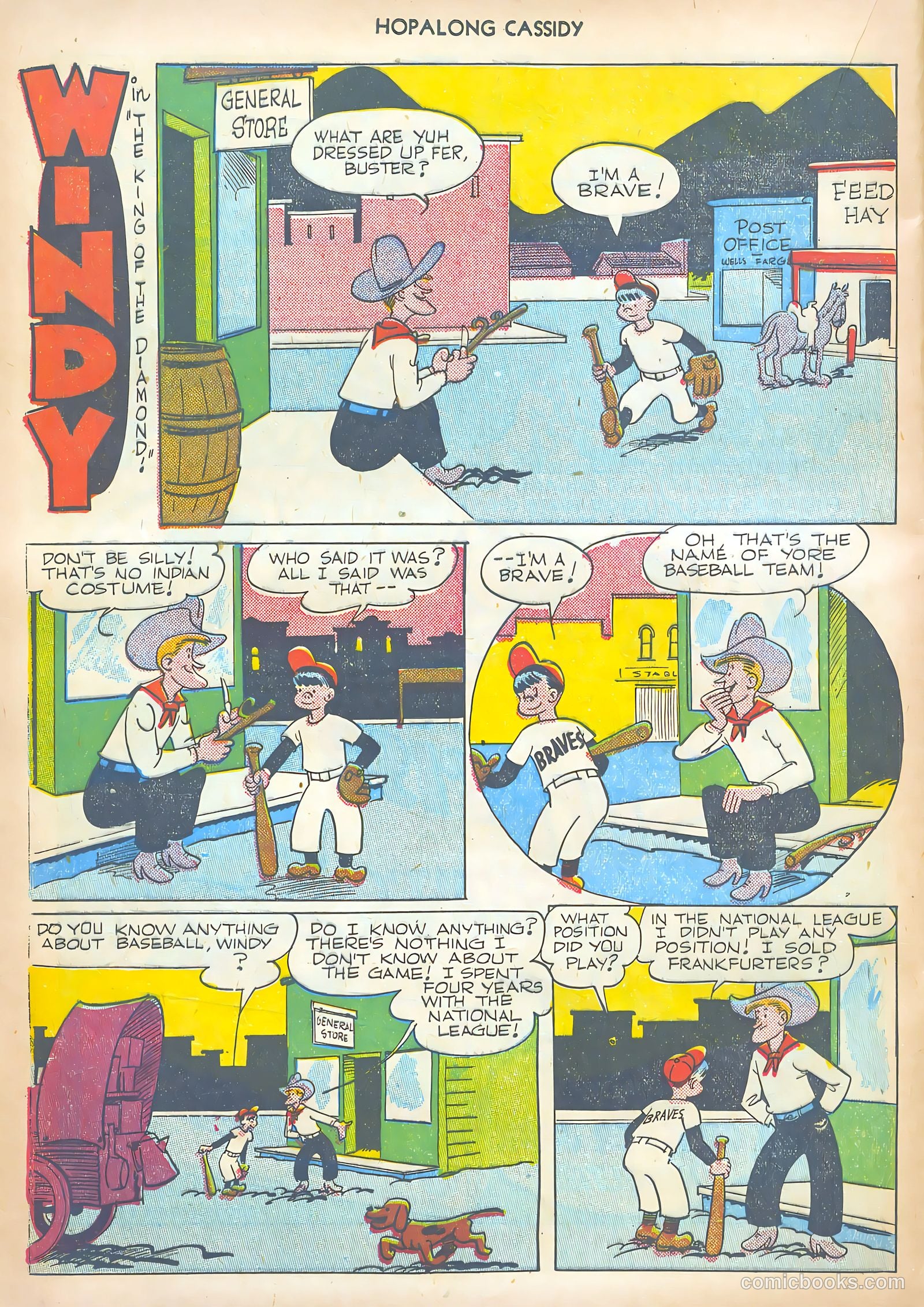Hopalong Cassidy #51 (1951) — page 36 of 52