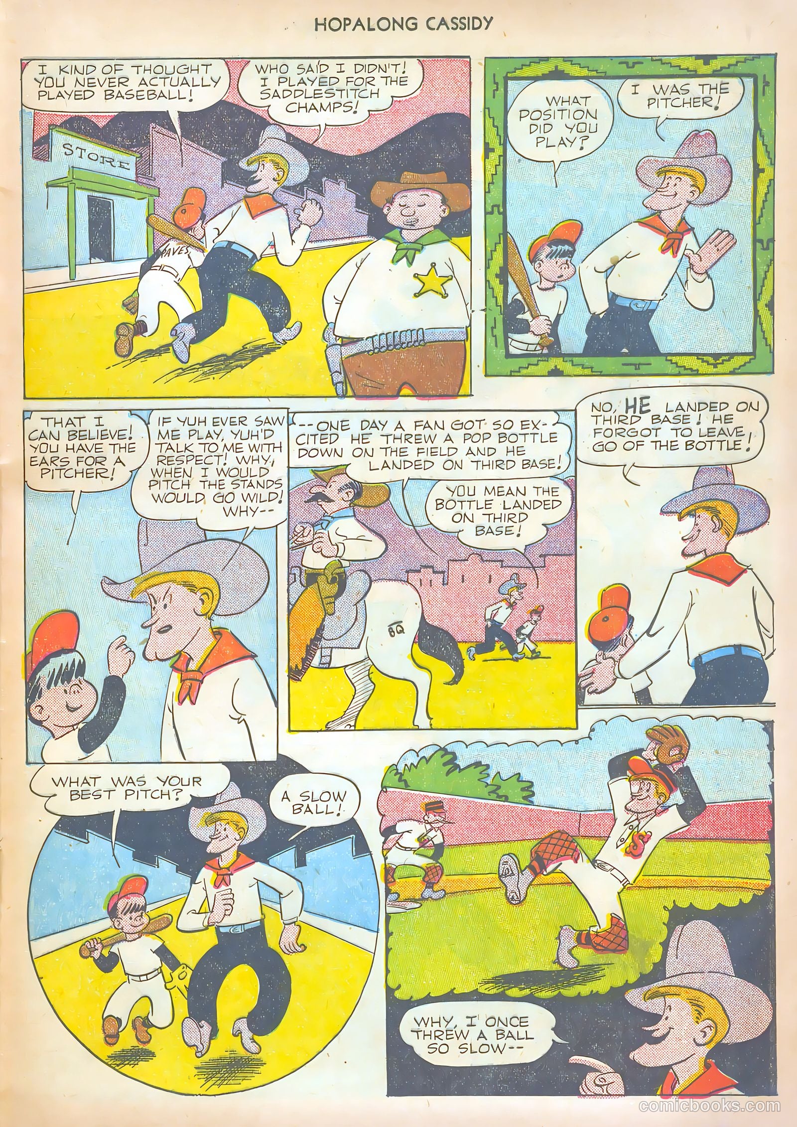Hopalong Cassidy #51 (1951) — page 37 of 52