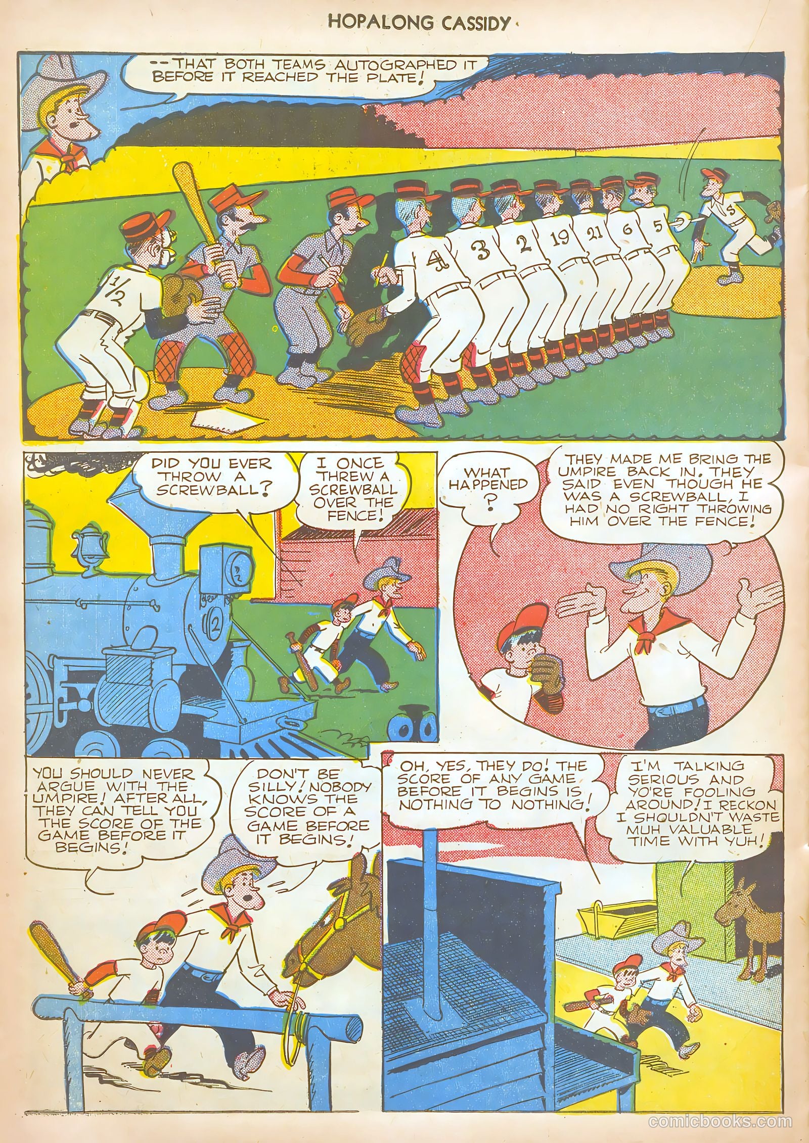 Hopalong Cassidy #51 (1951) — page 38 of 52