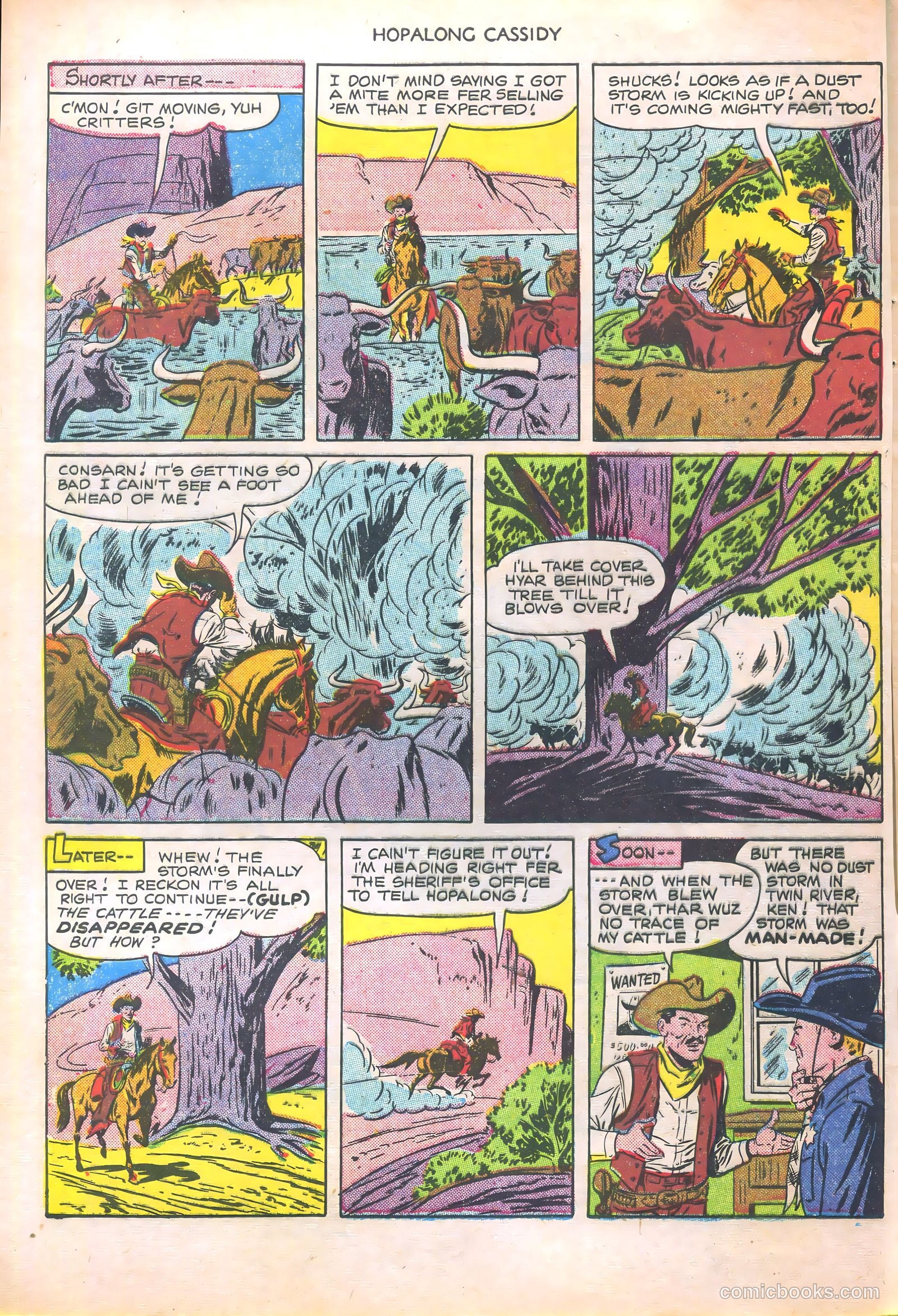 Hopalong Cassidy #52 (1951) — page 4 of 36