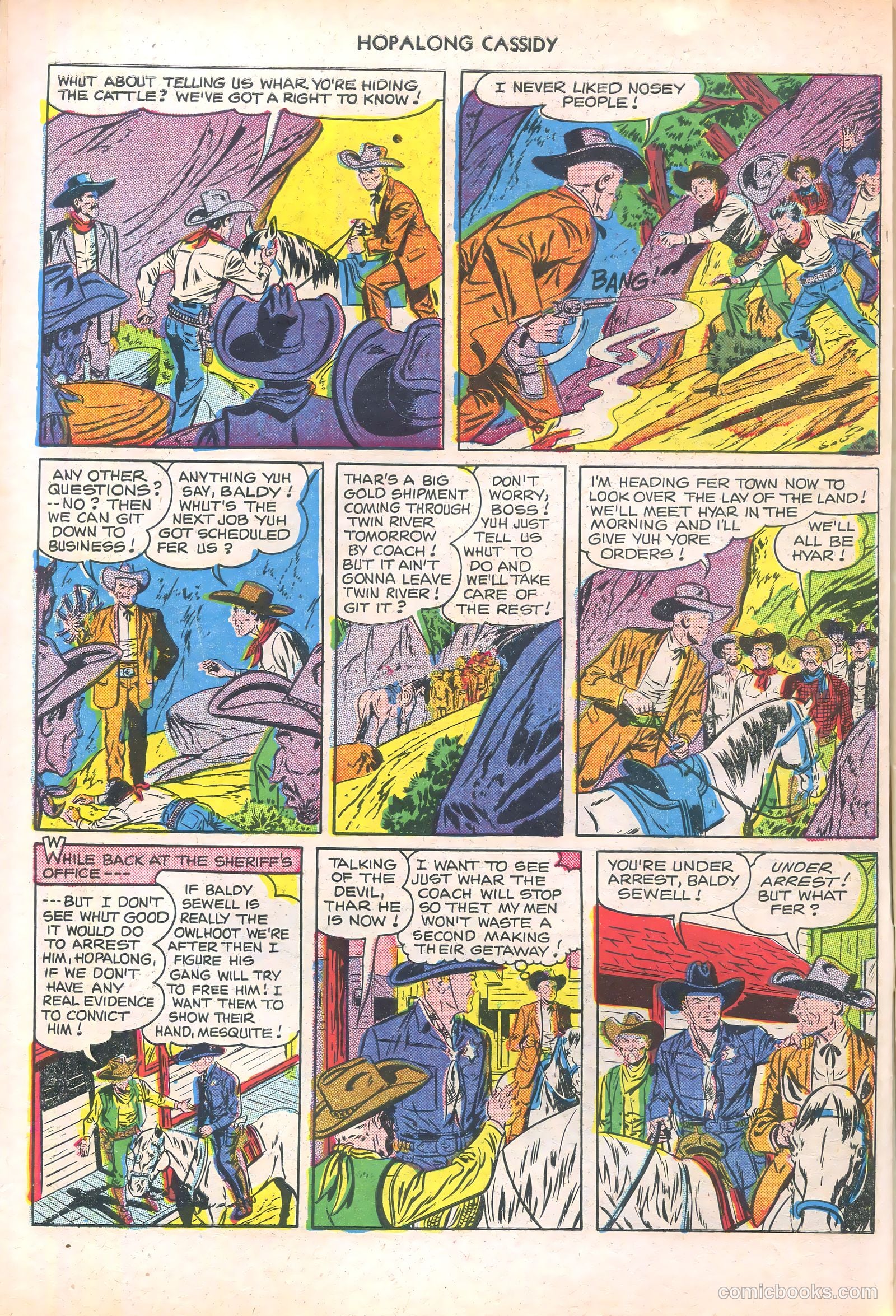 Hopalong Cassidy #52 (1951) — page 6 of 36
