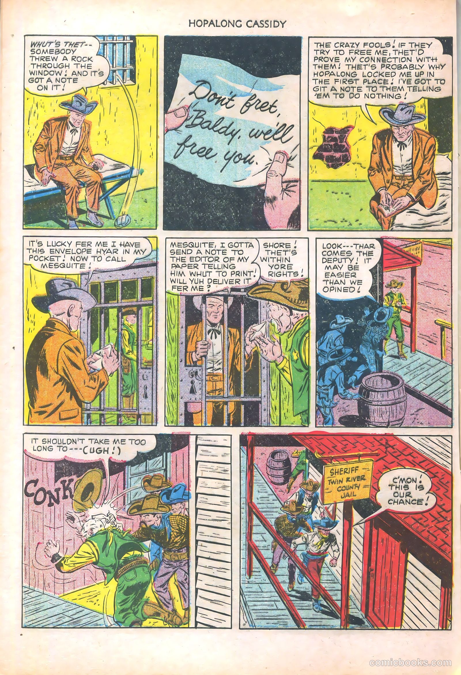 Hopalong Cassidy #52 (1951) — page 8 of 36