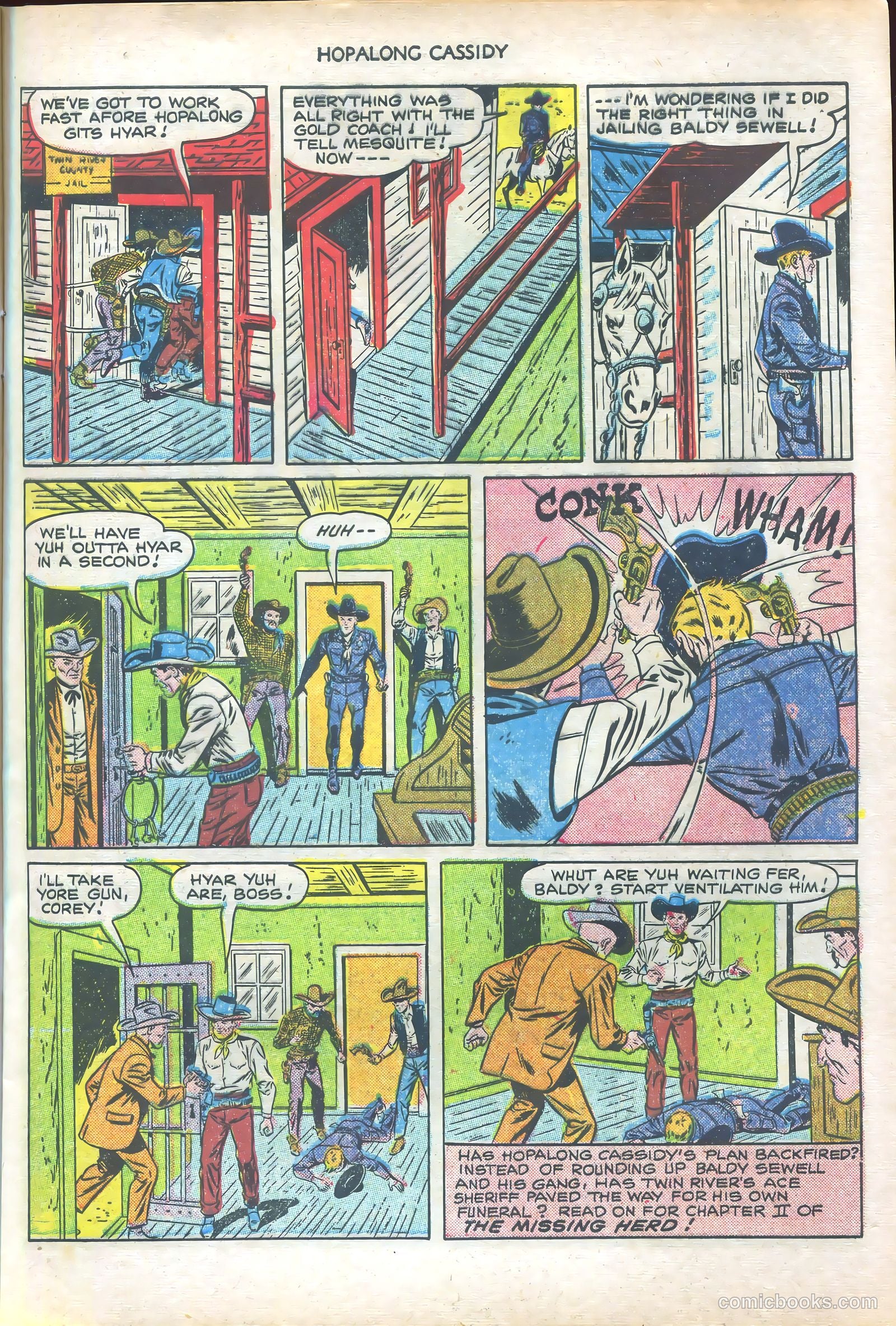 Hopalong Cassidy #52 (1951) — page 9 of 36
