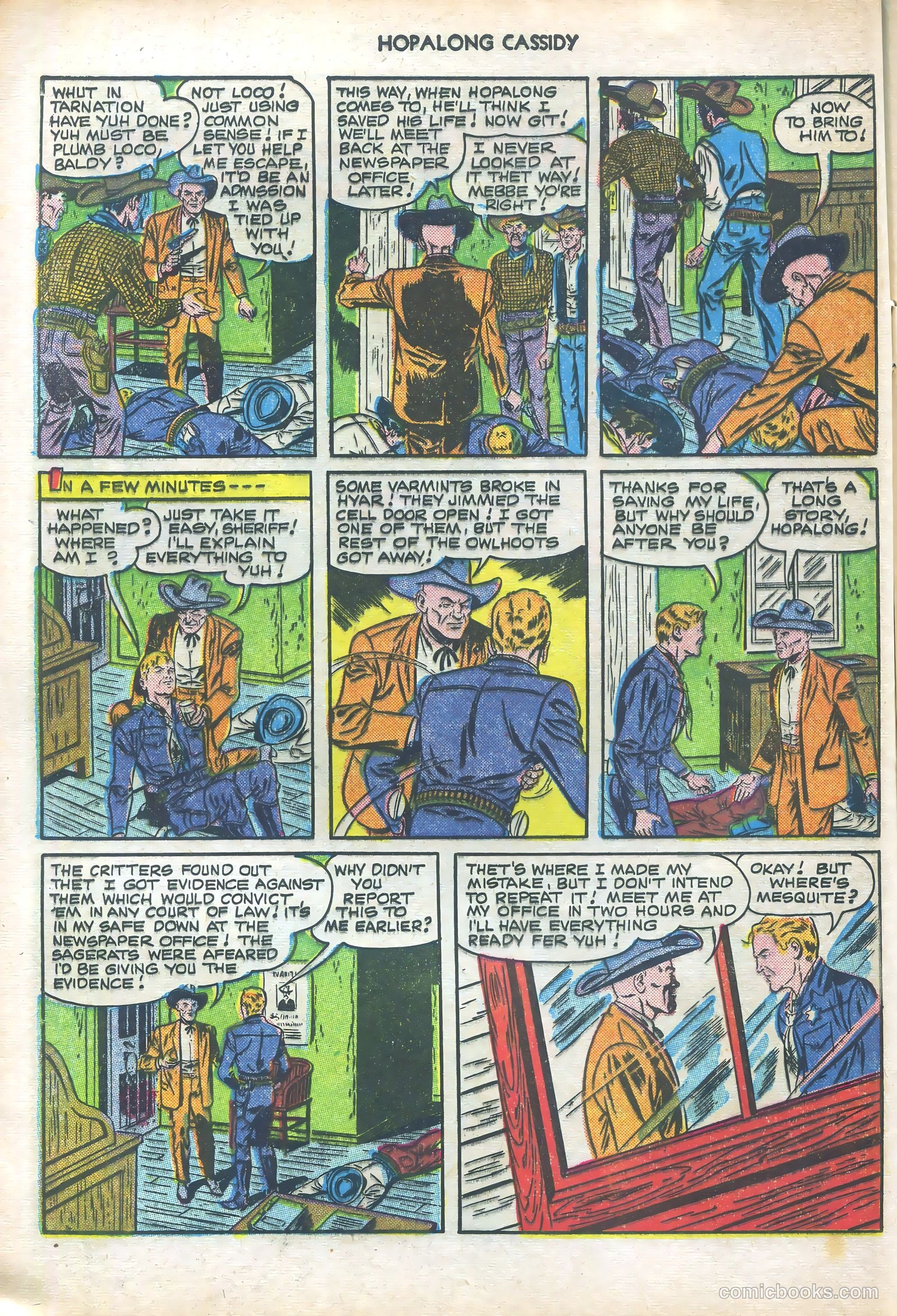 Hopalong Cassidy #52 (1951) — page 12 of 36
