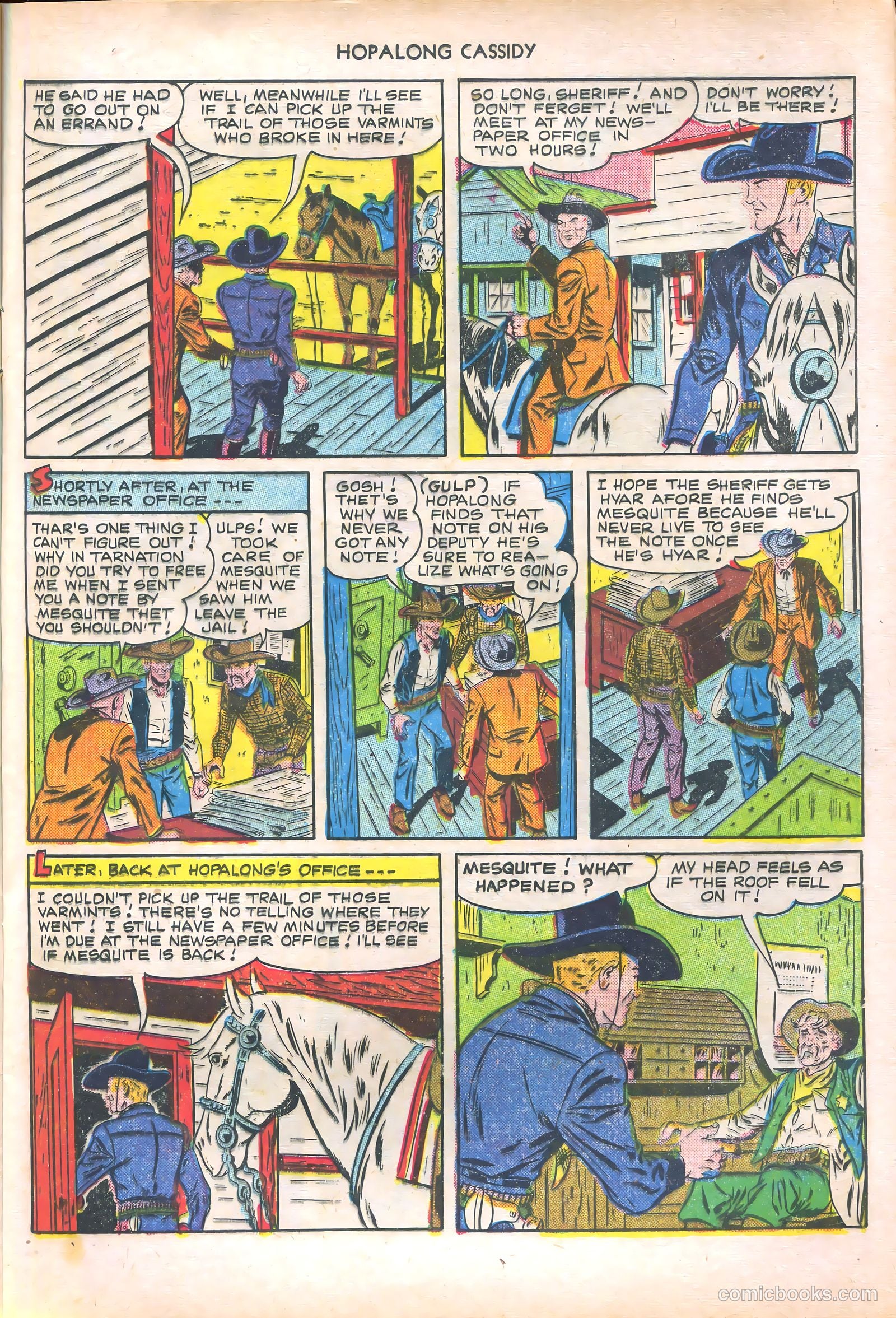Hopalong Cassidy #52 (1951) — page 13 of 36
