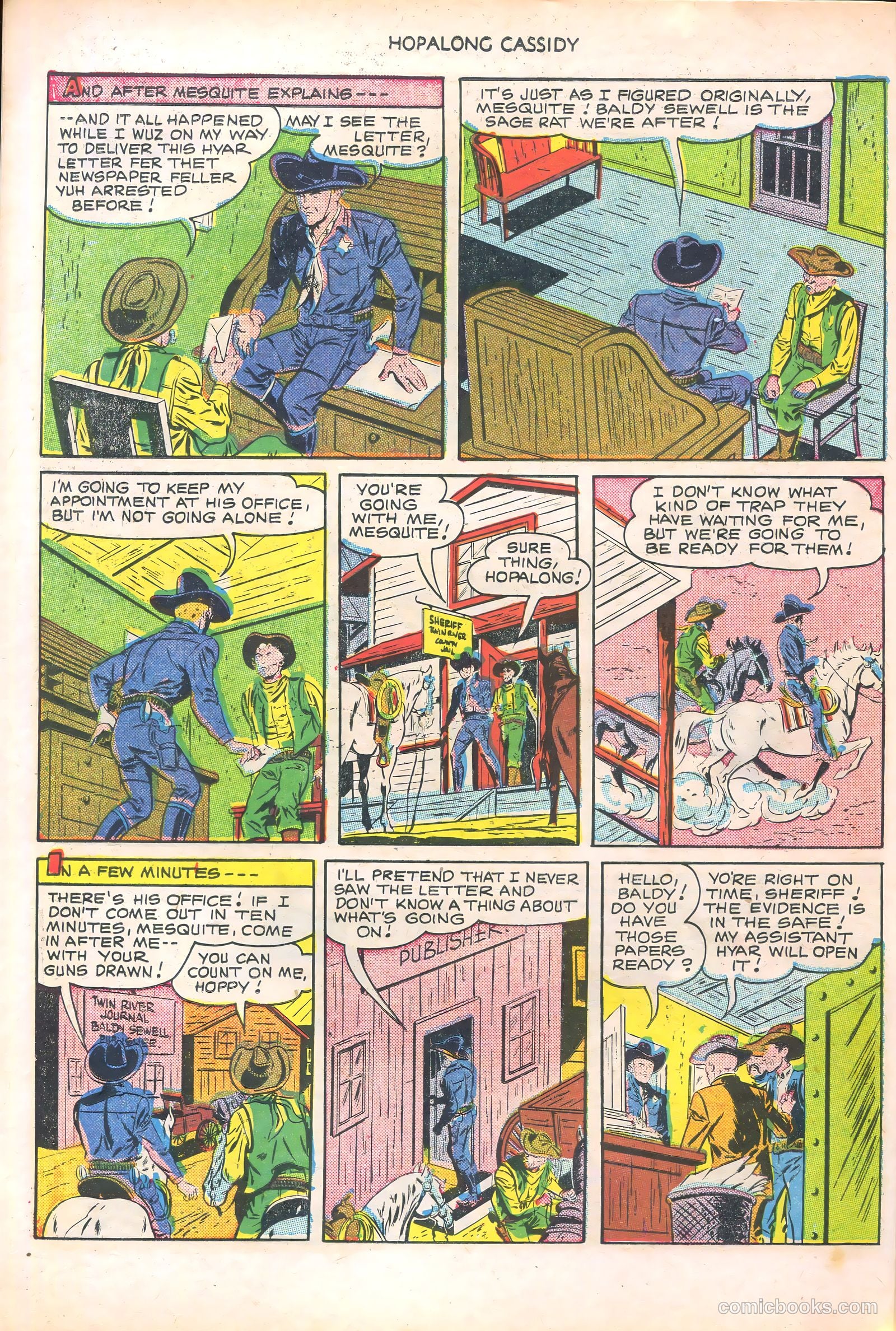 Hopalong Cassidy #52 (1951) — page 14 of 36