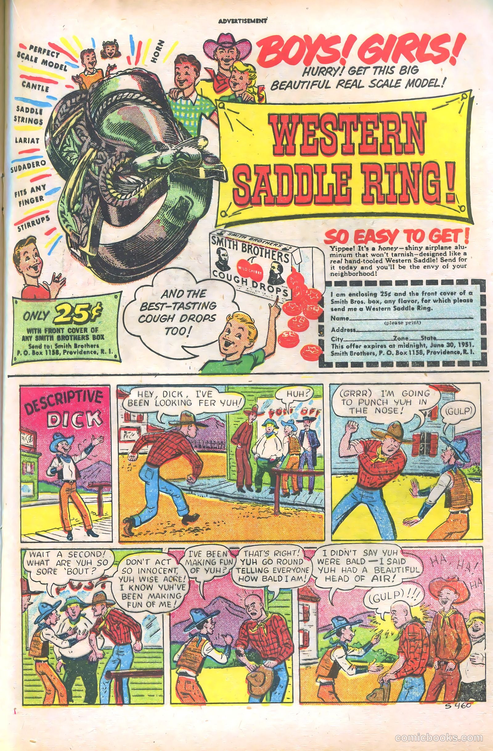 Hopalong Cassidy #52 (1951) — page 17 of 36